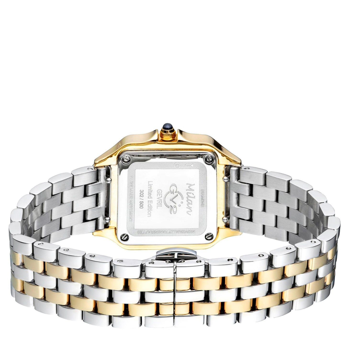 Gevril-Luxury-Swiss-Watches-GV2 Milan Diamond Swiss Quartz-12113B