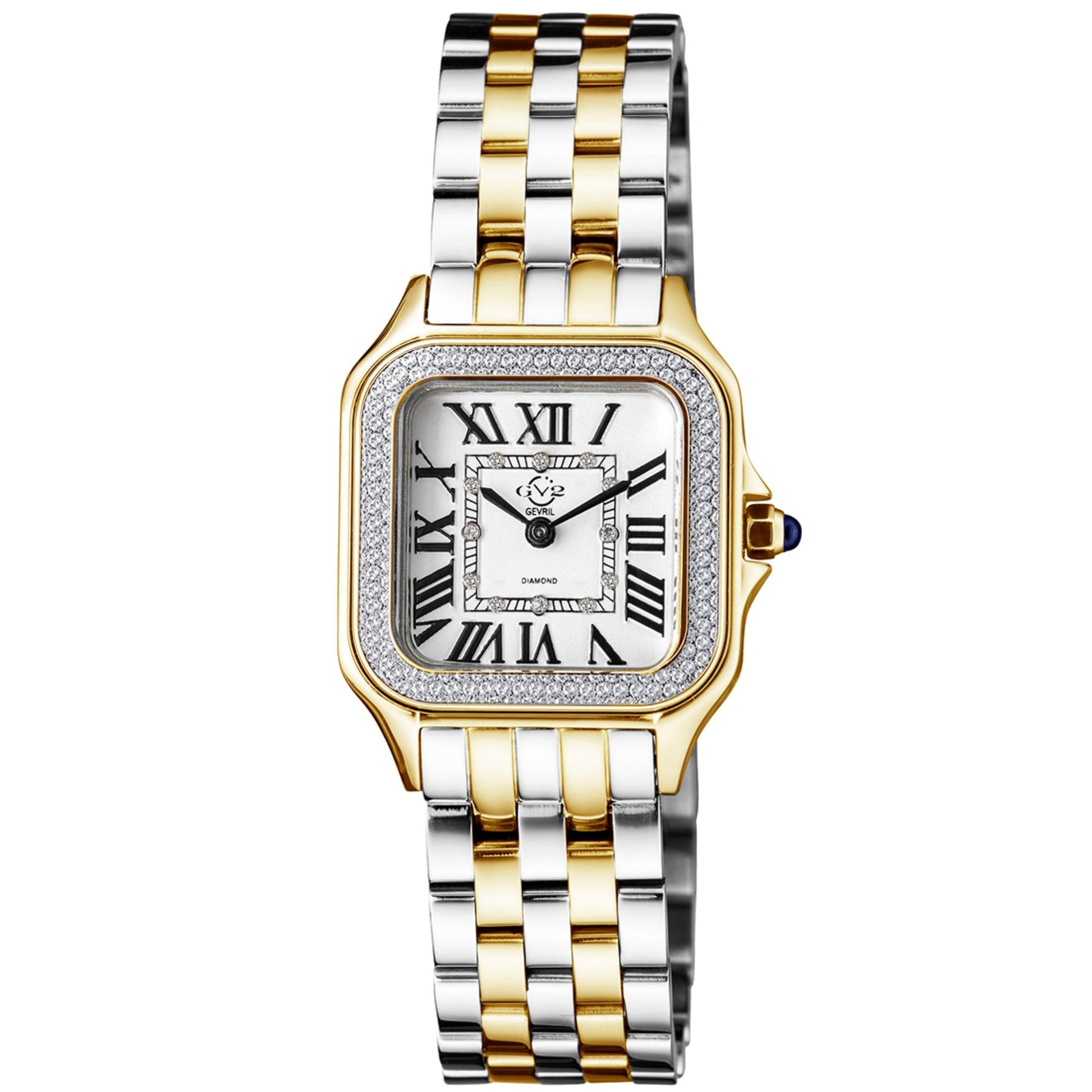 Gevril-Luxury-Swiss-Watches-GV2 Milan Diamond Swiss Quartz-12113B