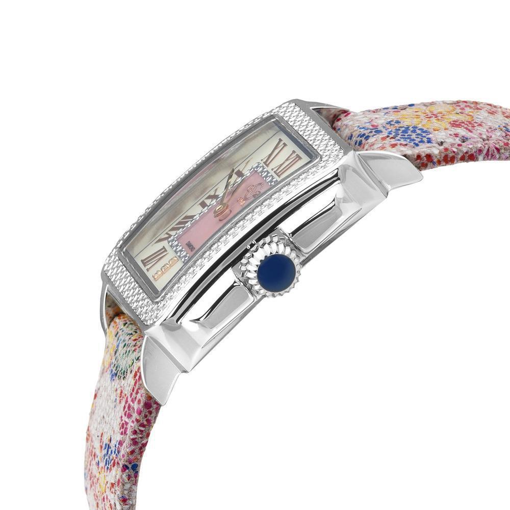 Gevril-Luxury-Swiss-Watches-GV2 Padova Diamond - Floral Strap-12302F