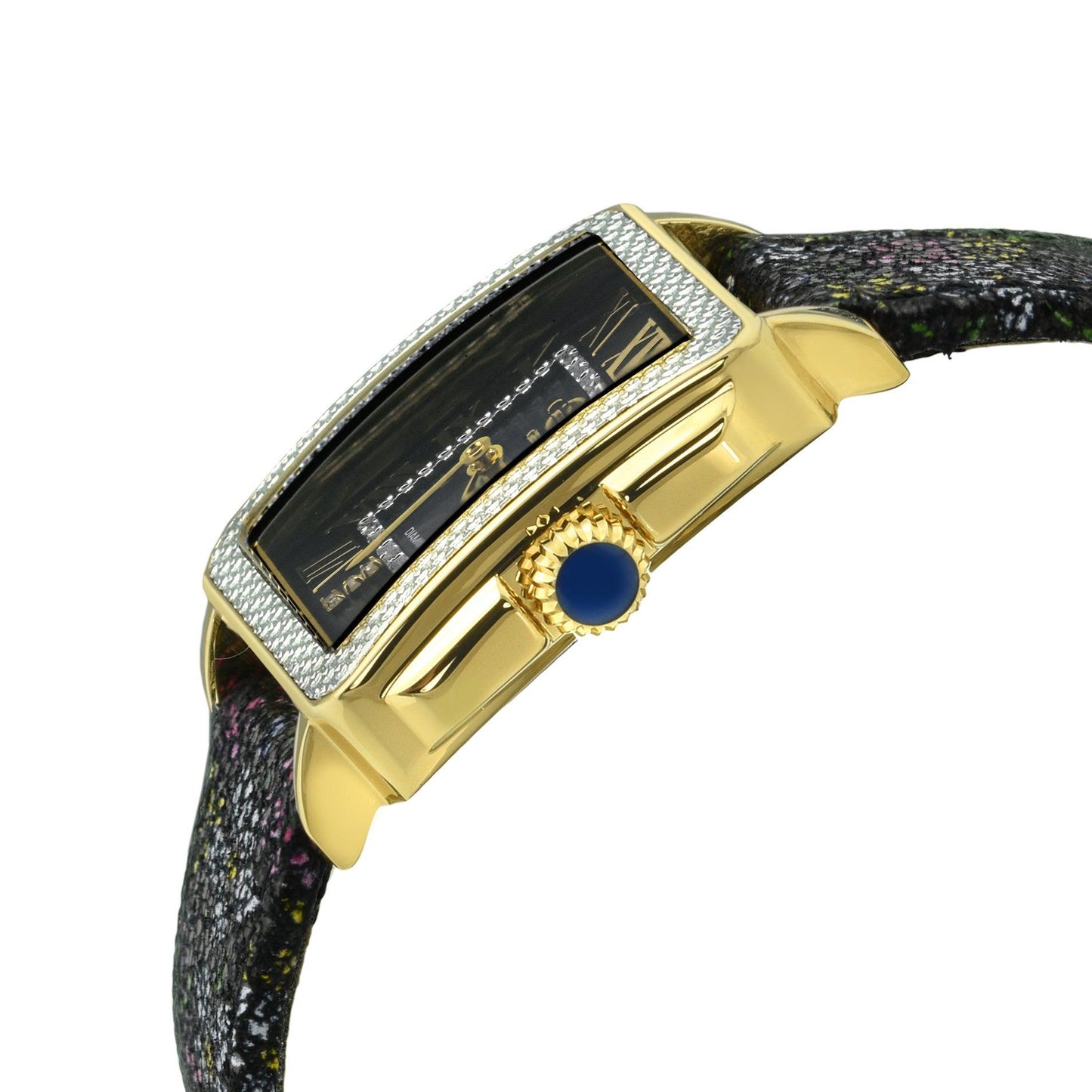 Gevril-Luxury-Swiss-Watches-GV2 Padova Diamond - Floral Strap-12307F