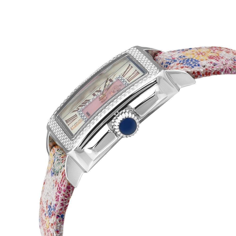 Gevril-Luxury-Swiss-Watches-GV2 Padova Diamond - Floral Strap-