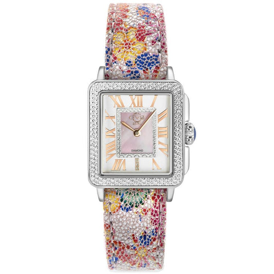 Gevril-Luxury-Swiss-Watches-GV2 Padova Diamond - Floral Strap-