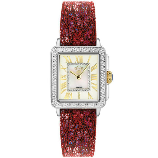 Gevril-Luxury-Swiss-Watches-GV2 Padova Diamond - Floral Strap-