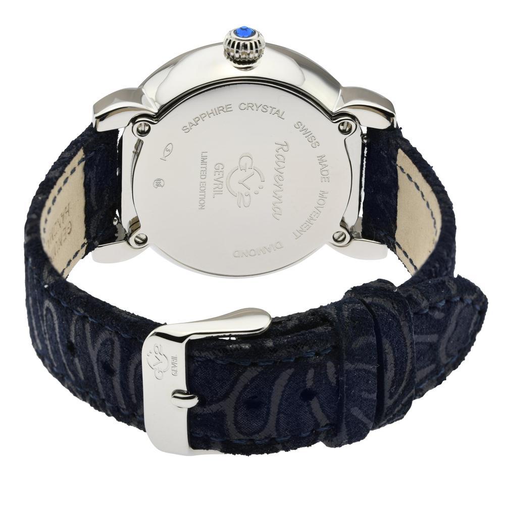 Gevril-Luxury-Swiss-Watches-GV2 Ravenna Diamond - Floral Strap-
