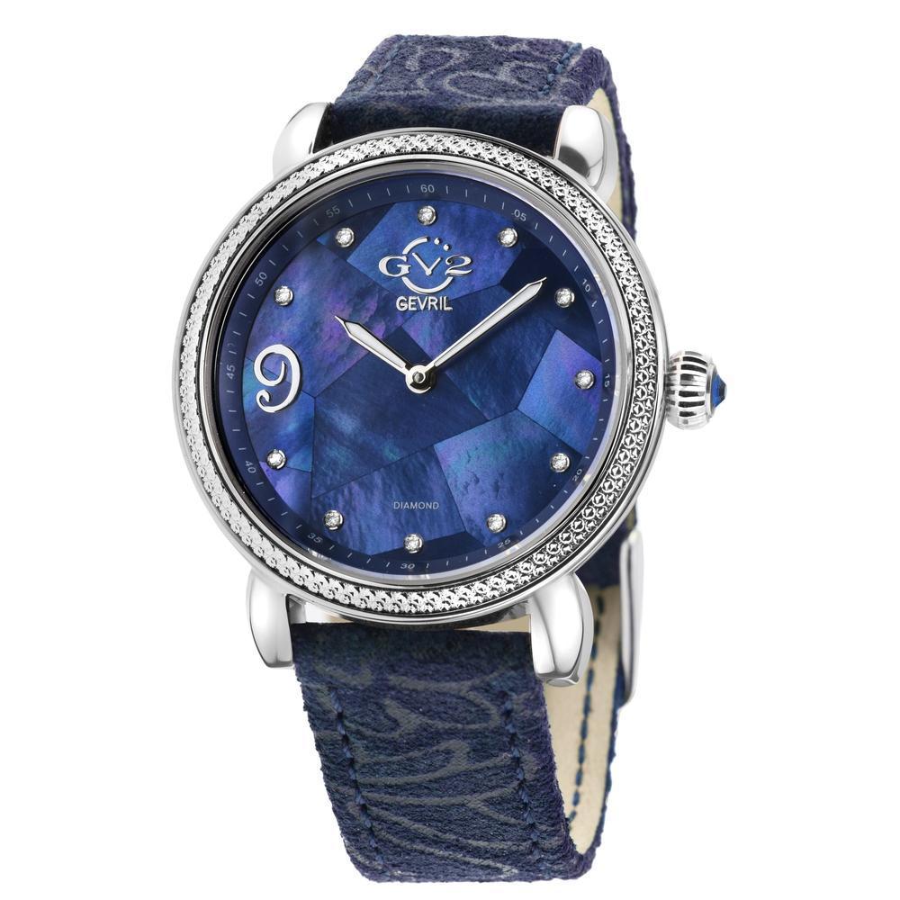 Gevril-Luxury-Swiss-Watches-GV2 Ravenna Diamond - Floral Strap-