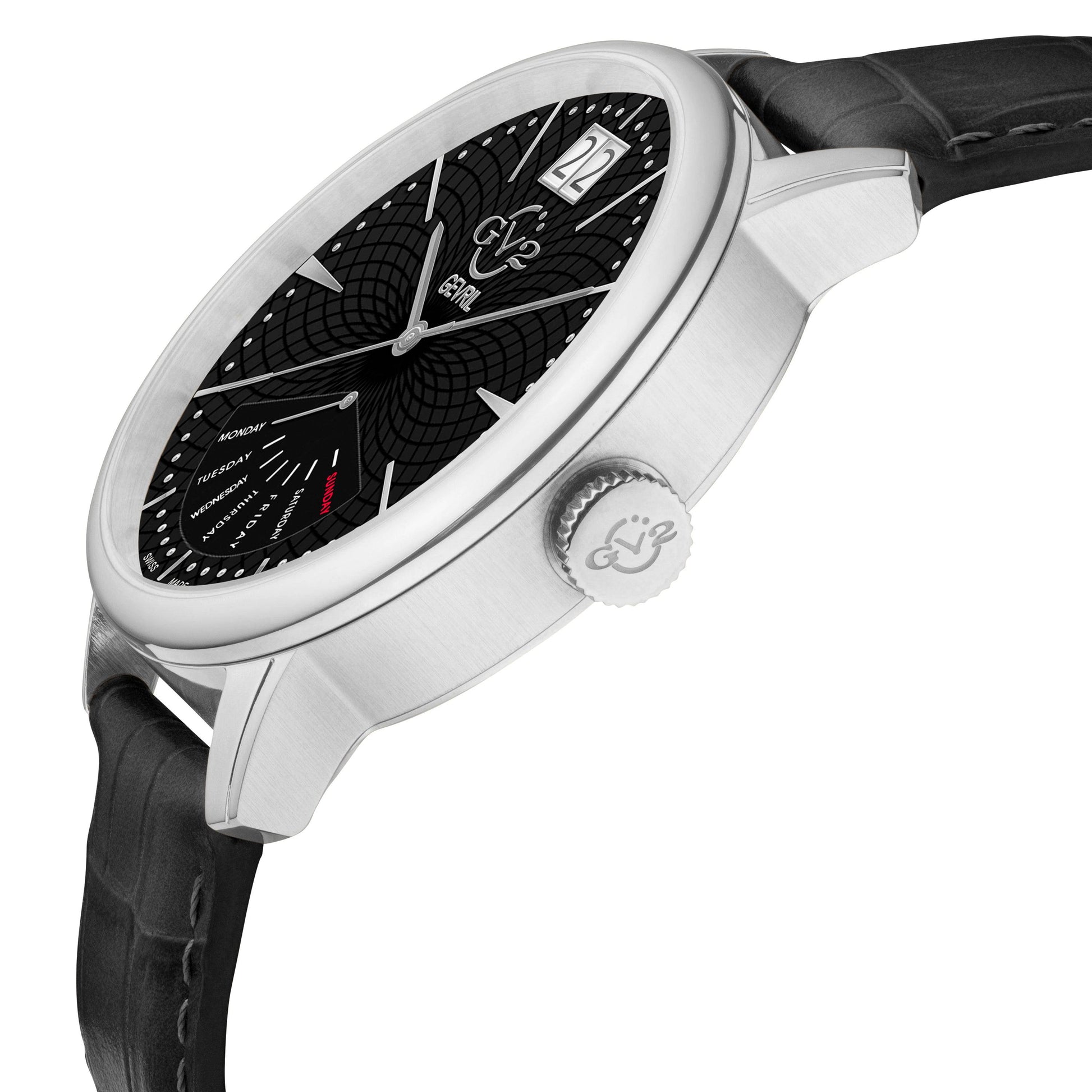 Gevril-Luxury-Swiss-Watches-GV2 Rovescio - Day/Date-