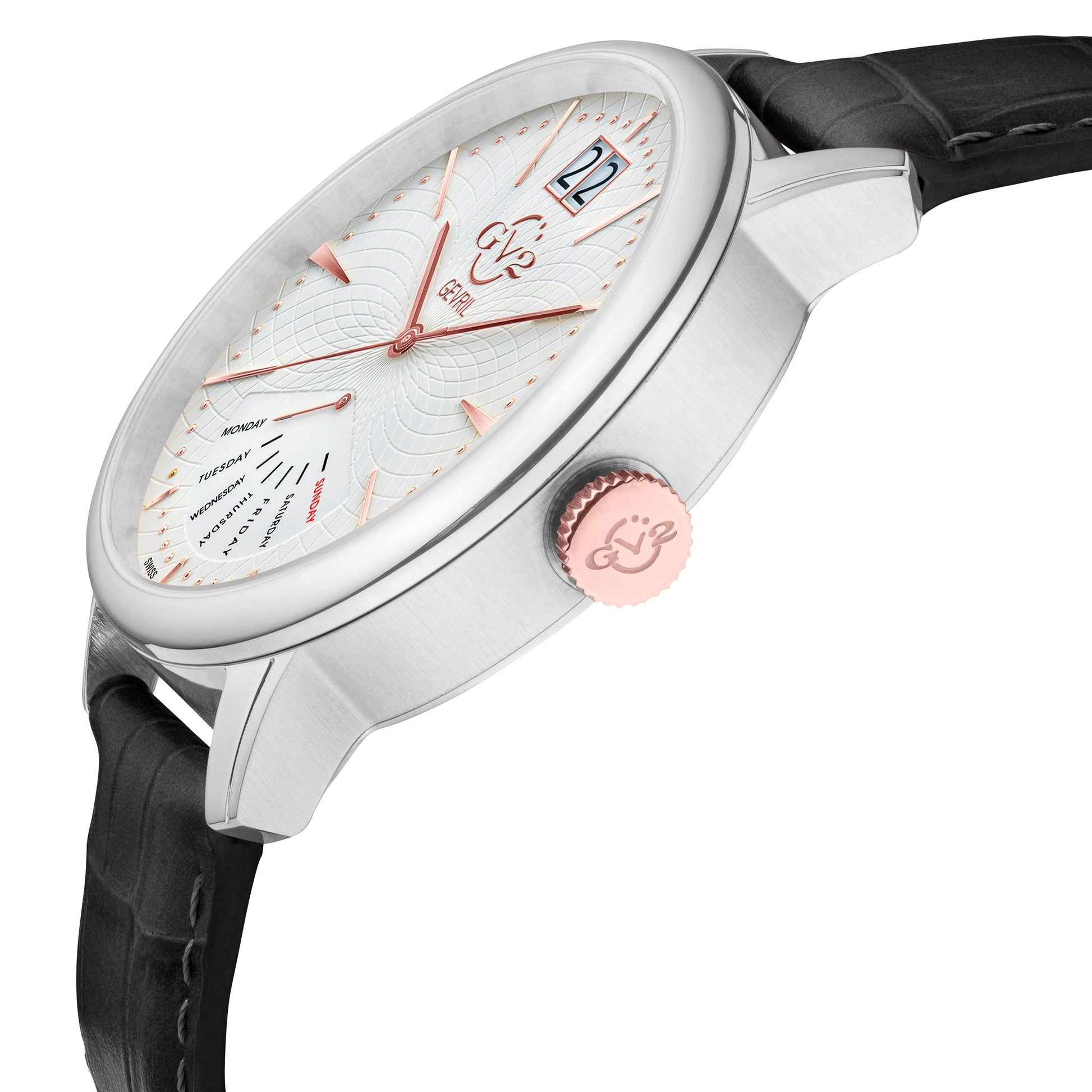 Gevril-Luxury-Swiss-Watches-GV2 Rovescio - Day/Date-