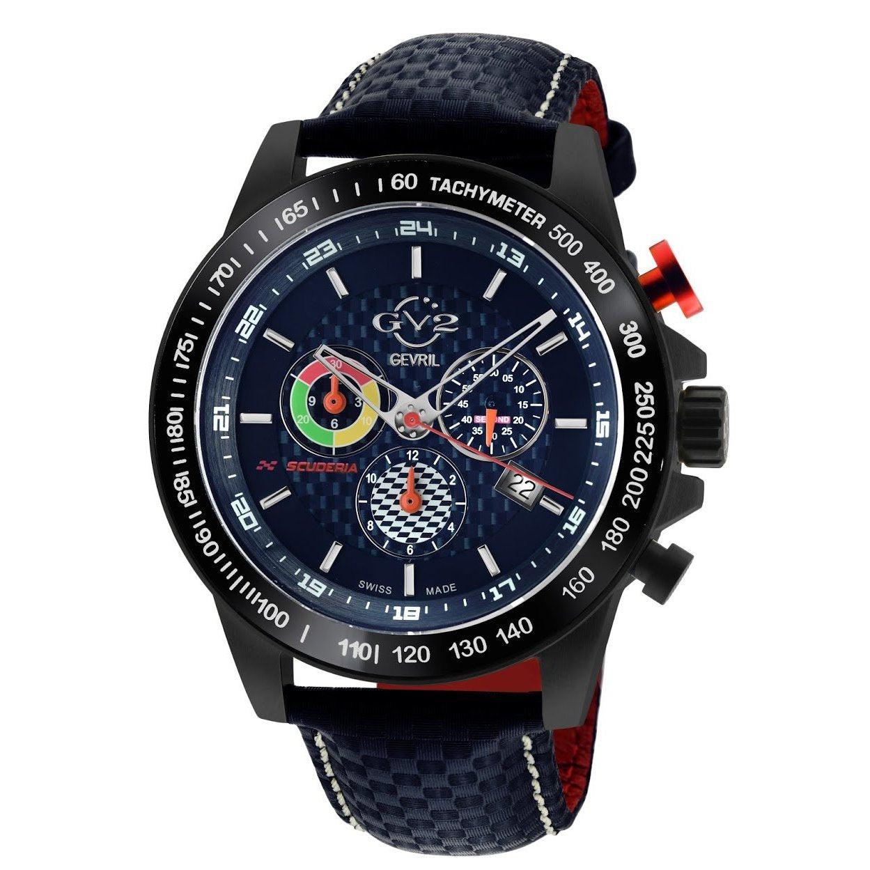 Gevril-Luxury-Swiss-Watches-GV2 Scuderia - Chronograph-