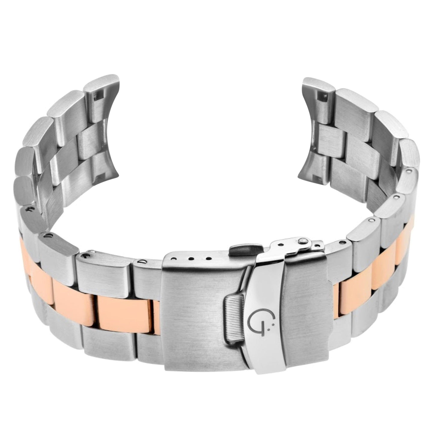Gevril-Luxury-Swiss-Watches-GV2 Squalo 22MM Metal Bracelet-GV222.45.M.S