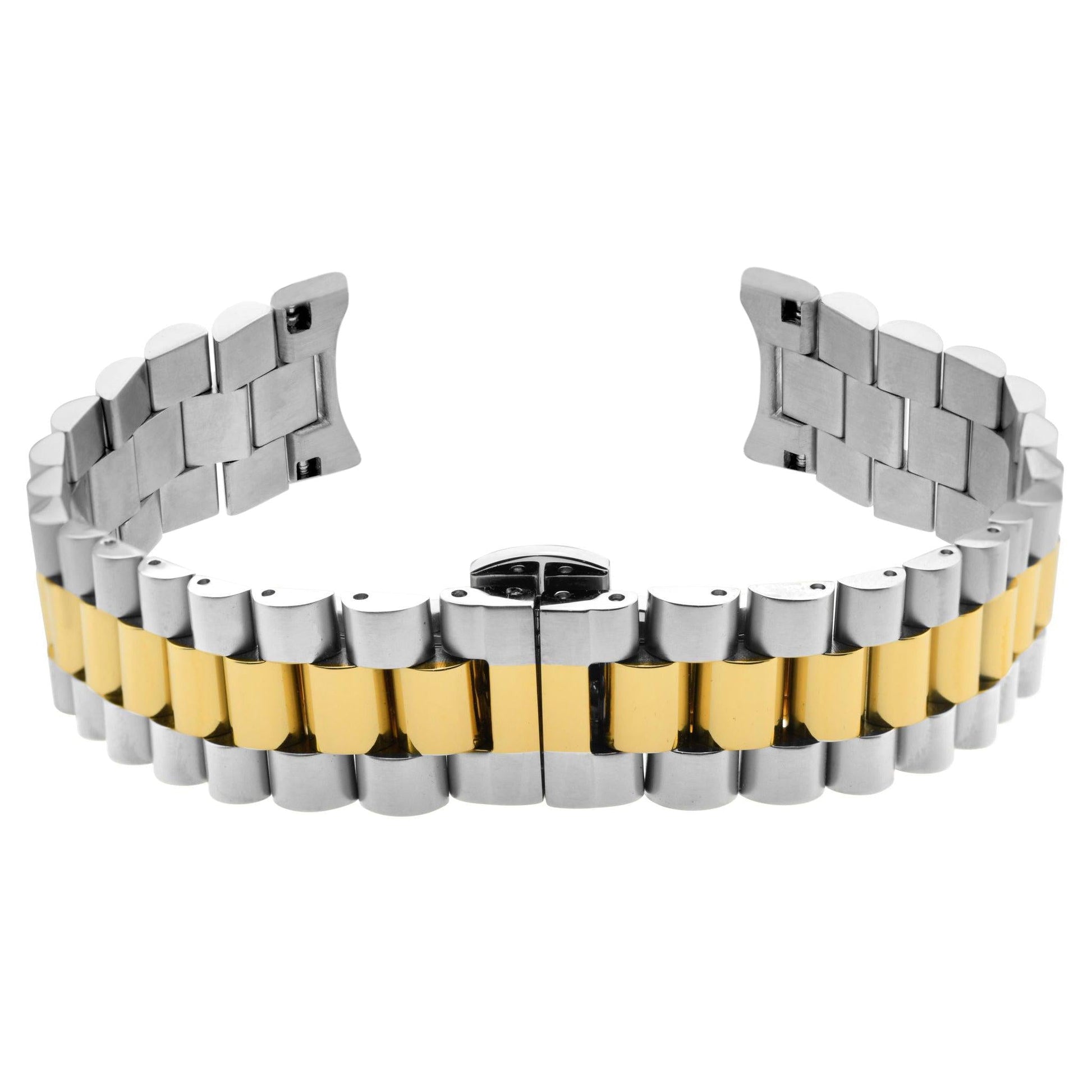 Gevril-Luxury-Swiss-Watches-GV2 Turin 16mm Metal Bracelet-GV216.44.M.T