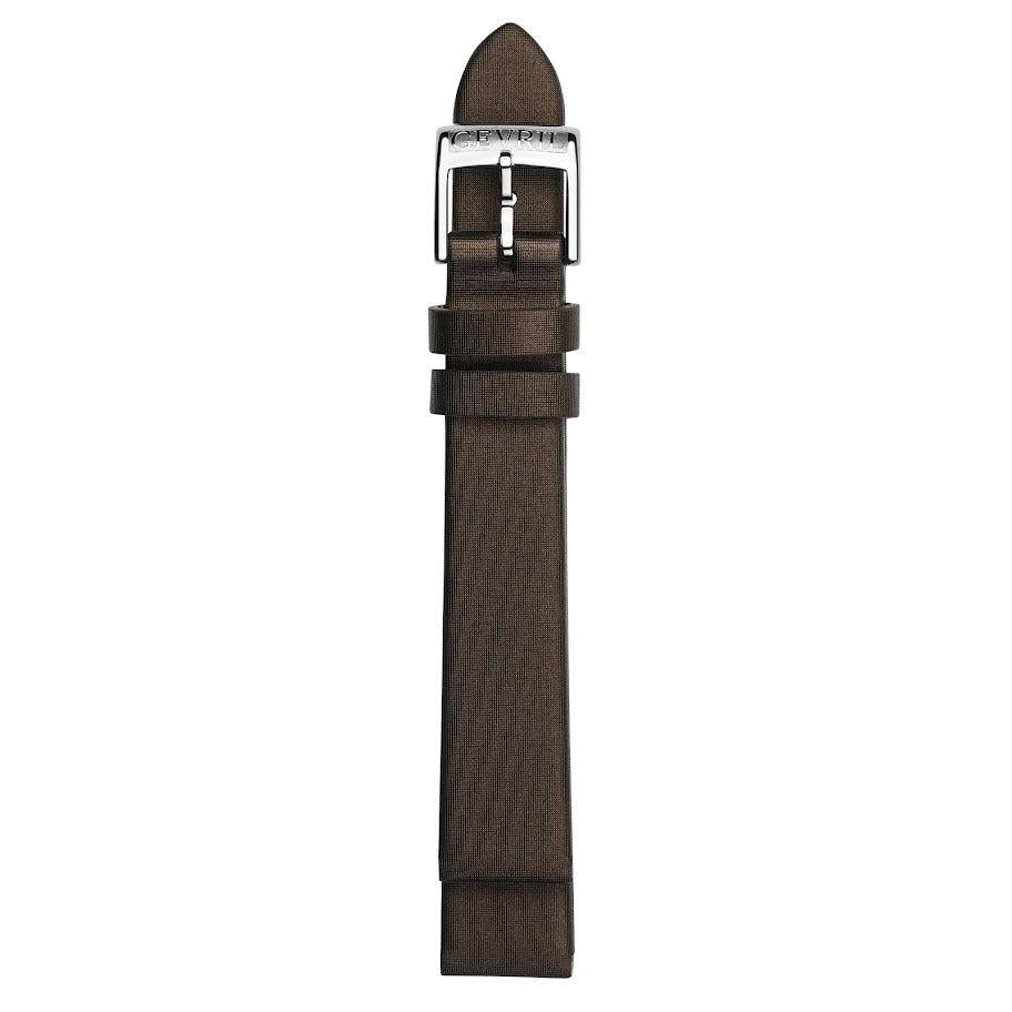 Gevril-Luxury-Swiss-Watches-Gevril 16mm Handmade Satin Leather Strap with Tang Buckle-GEV16.19.04.4