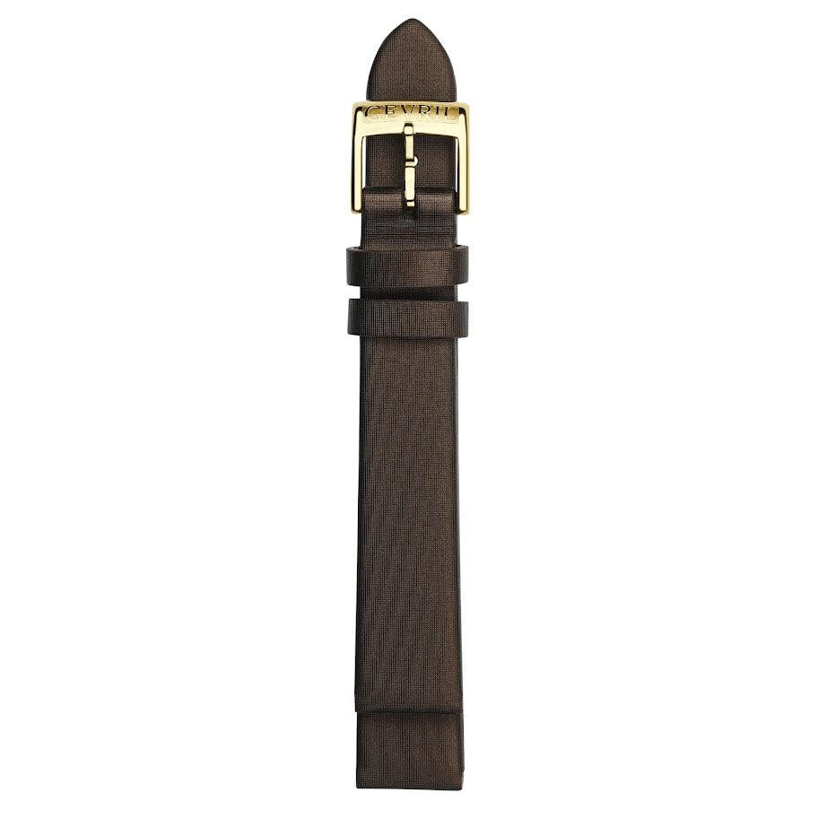 Gevril-Luxury-Swiss-Watches-Gevril 16mm Handmade Satin Leather Strap with Tang Buckle-GEV16.19.04.9