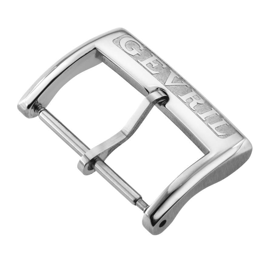 Gevril-Luxury-Swiss-Watches-Gevril 20mm Polished Stainless Steel Tang Buckle-GEV20.1.4.5
