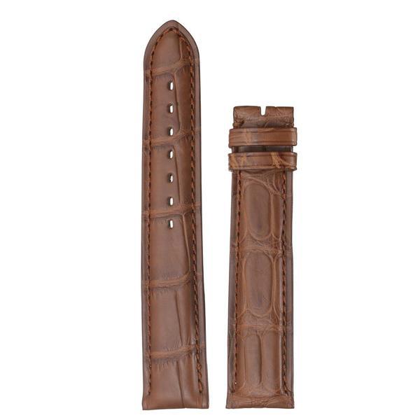 Gevril 21mm Alligator Pattern Leather Strap