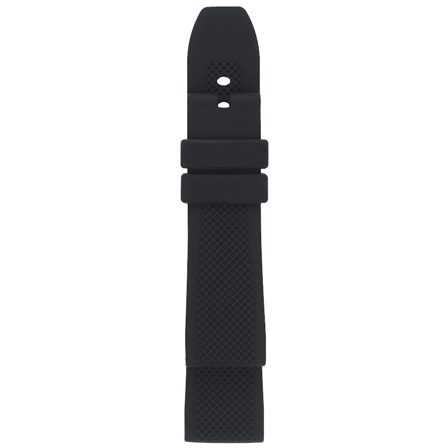 Gevril-Luxury-Swiss-Watches-Gevril 22mm Black Rubber Strap-