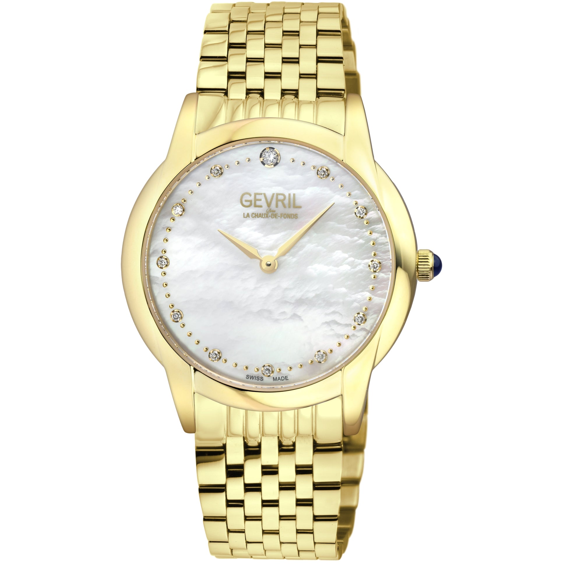Gevril-Luxury-Swiss-Watches-Gevril Airolo - Diamond-13021B