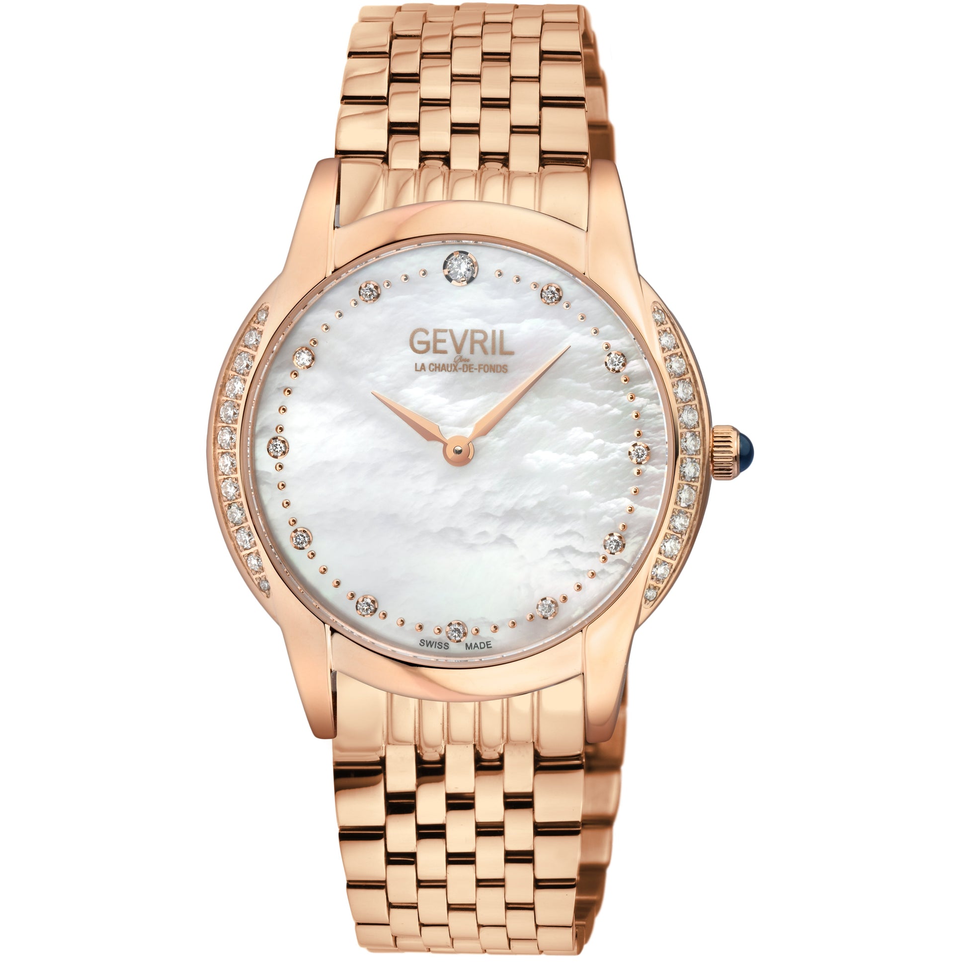 Gevril-Luxury-Swiss-Watches-Gevril Airolo - Diamond-13151B