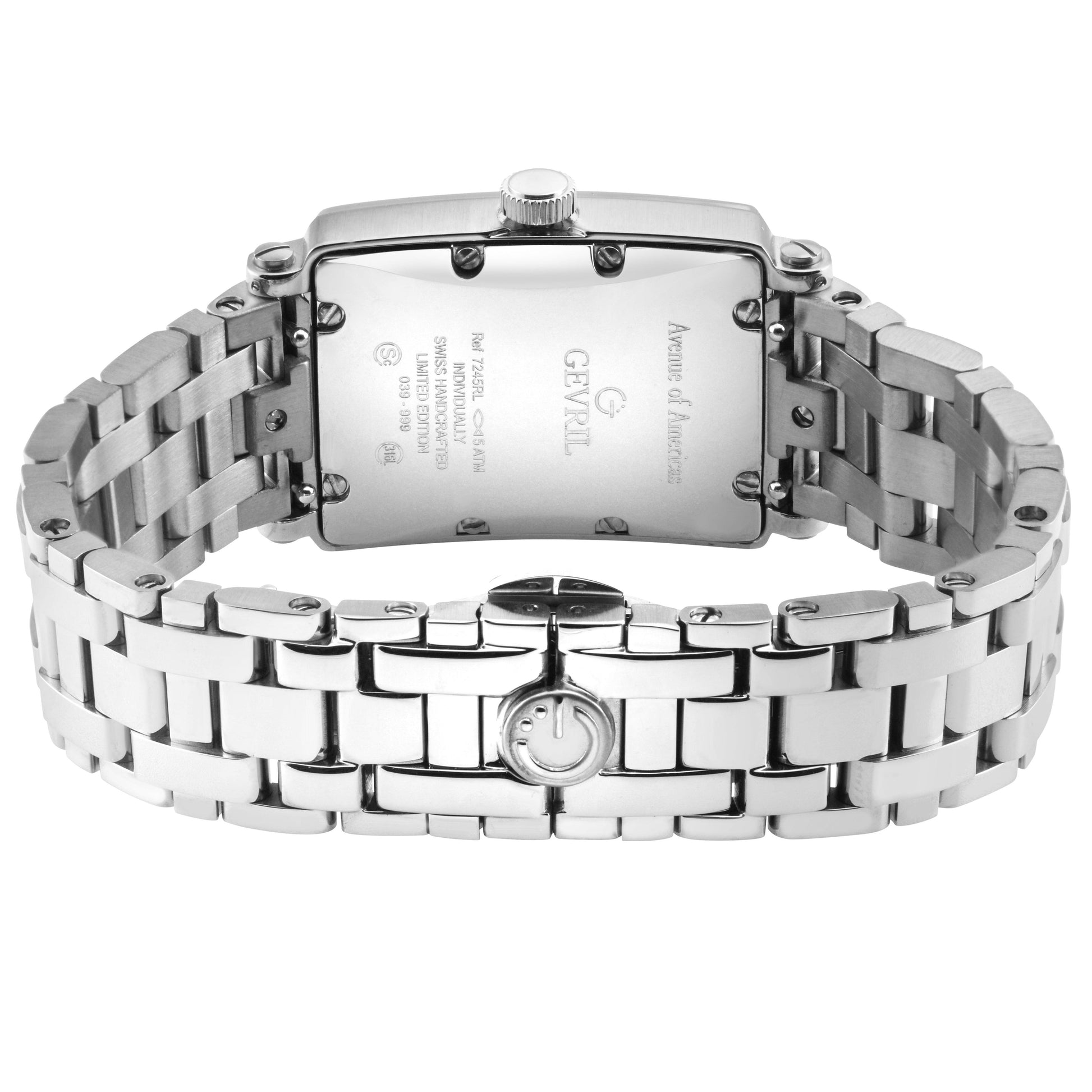 Gevril-Luxury-Swiss-Watches-Gevril Avenue of Americas Mini - Diamond-7245RLB