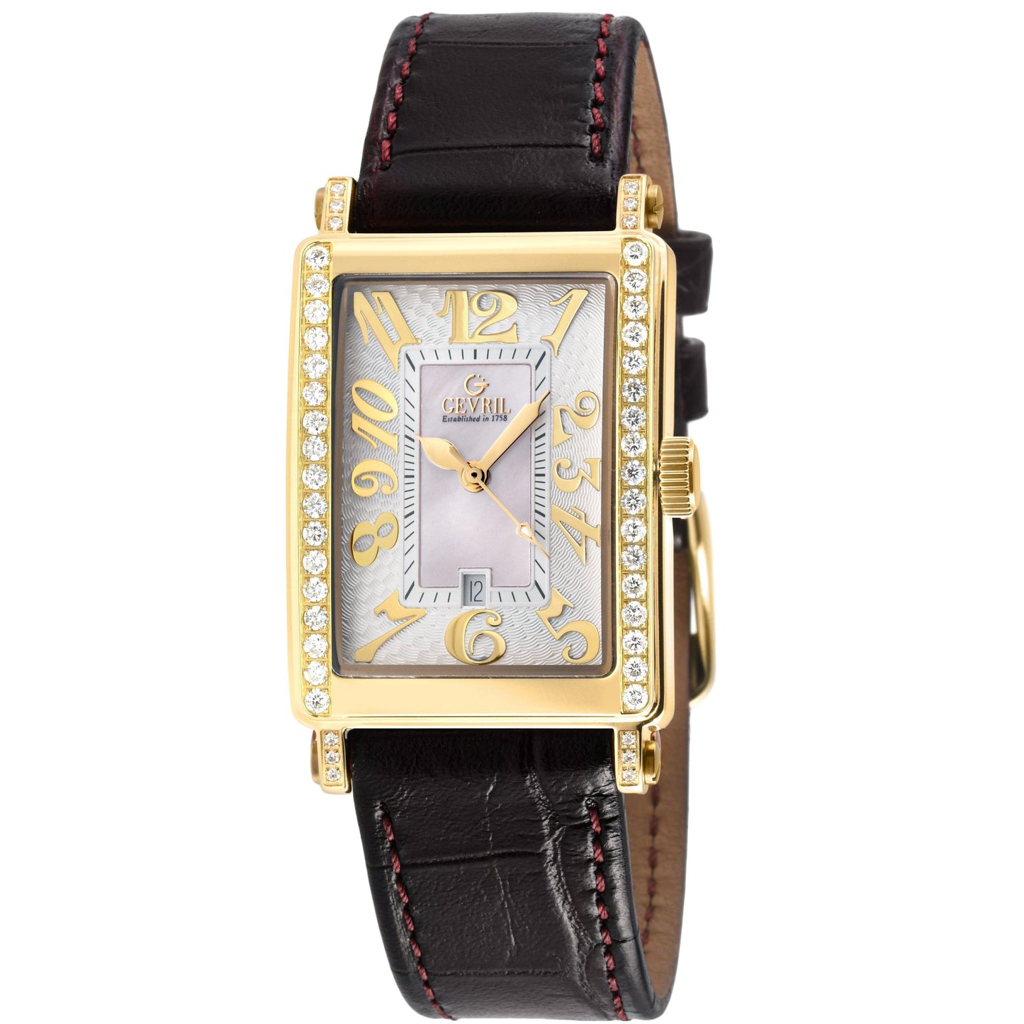 Gevril-Luxury-Swiss-Watches-Gevril Avenue of Americas Mini - Diamond-7449YE