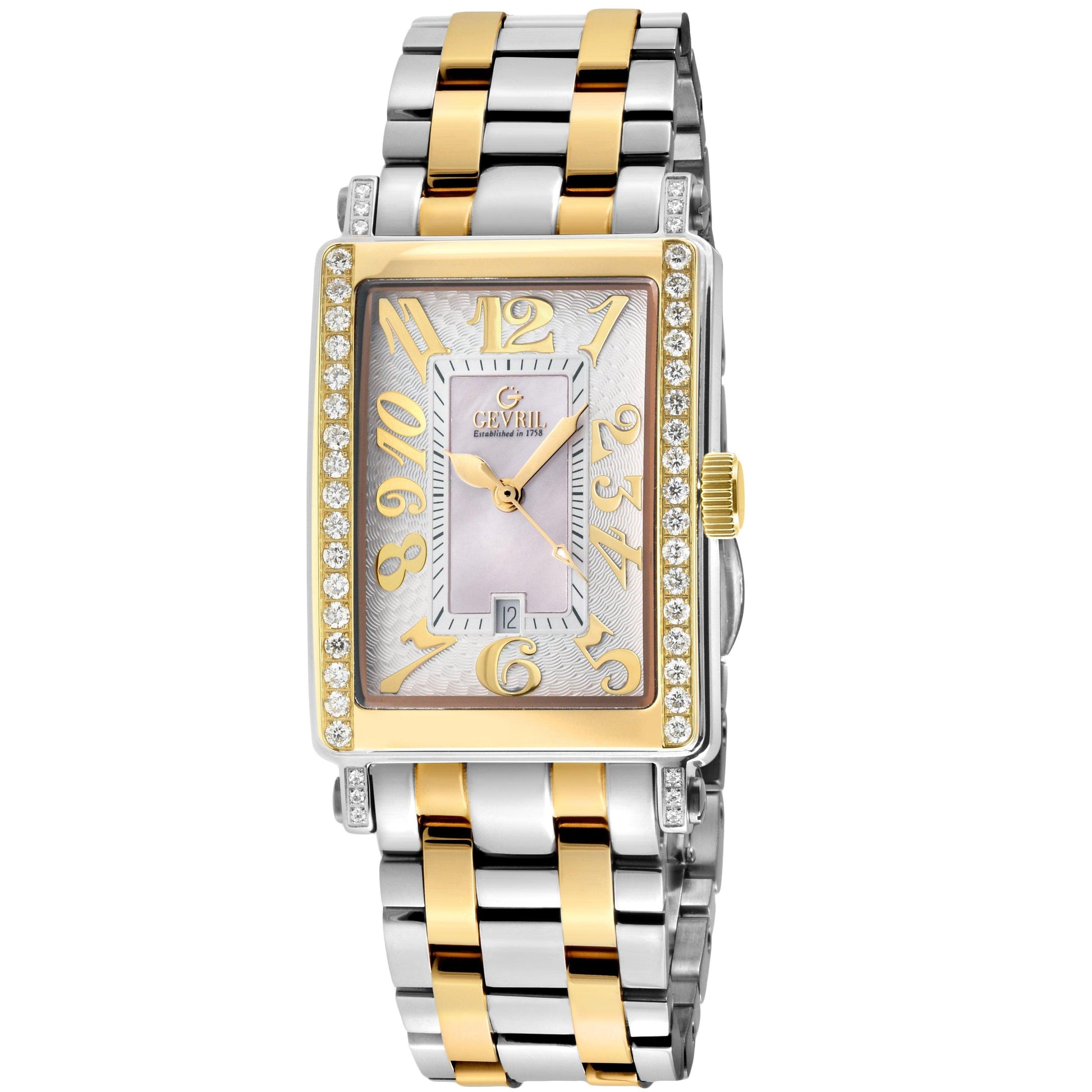 Gevril-Luxury-Swiss-Watches-Gevril Avenue of Americas Mini - Diamond-7544YEB