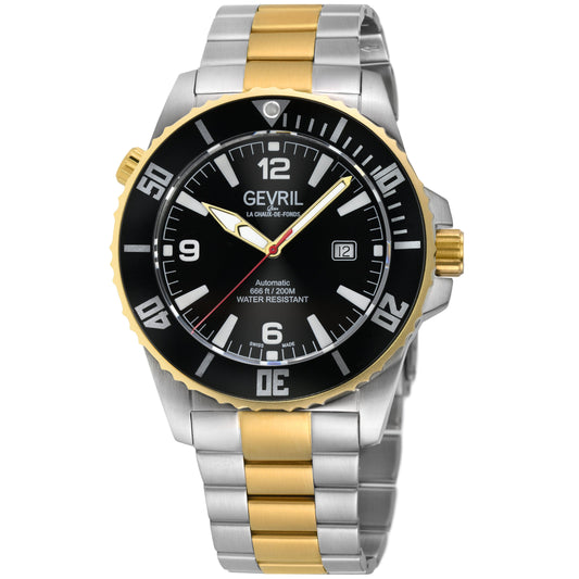 Gevril-Luxury-Swiss-Watches-Gevril Canal Street Bold Automatic Diver-