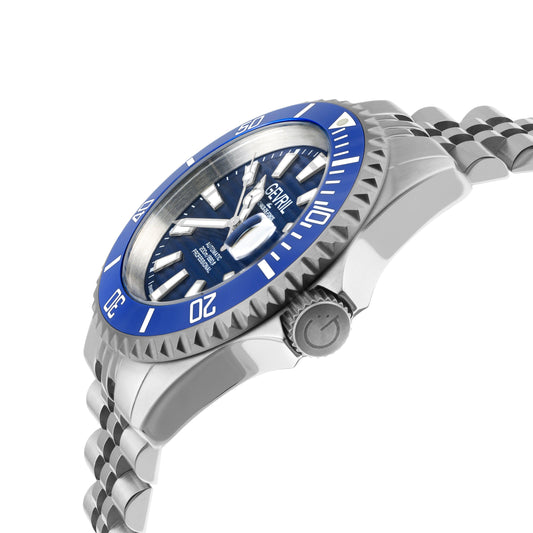 Gevril-Luxury-Swiss-Watches-Gevril Chambers Automatic - Ceramic Bezel-