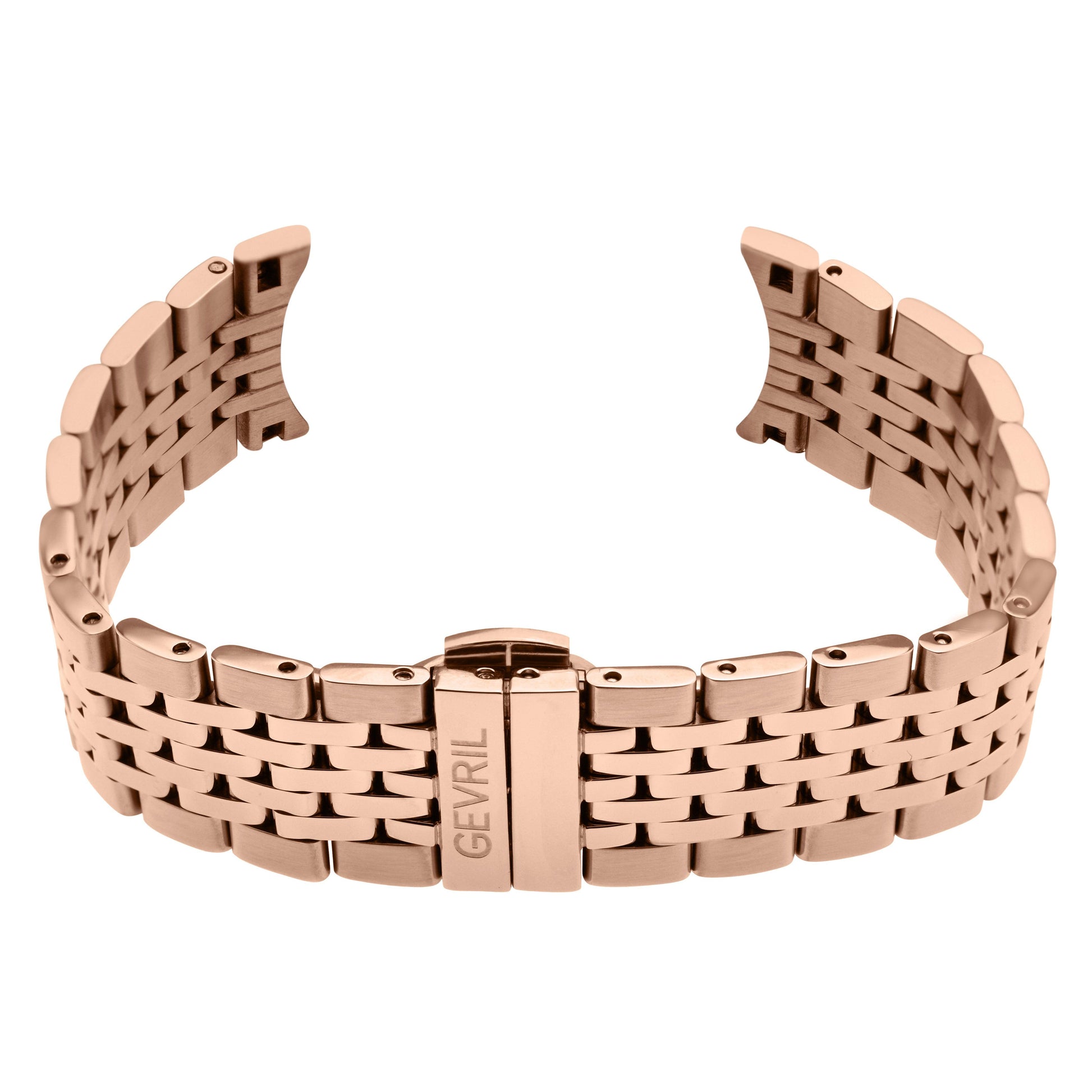 Gevril-Luxury-Swiss-Watches-Gevril Five Points 20MM Metal Bracelet-GEV20.09.M.F