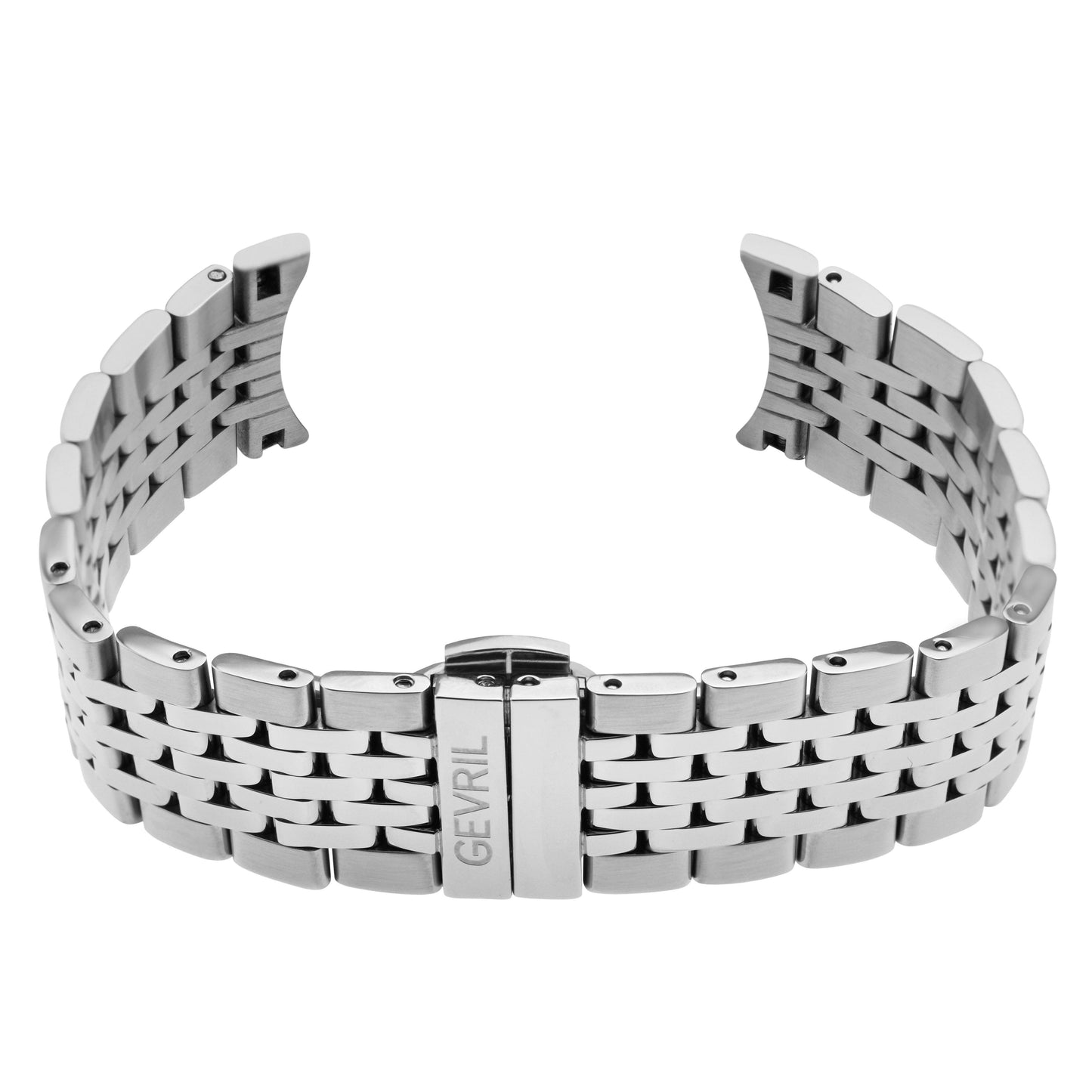 Gevril-Luxury-Swiss-Watches-Gevril Five Points 20MM Metal Bracelet-GEV20.43.M.F