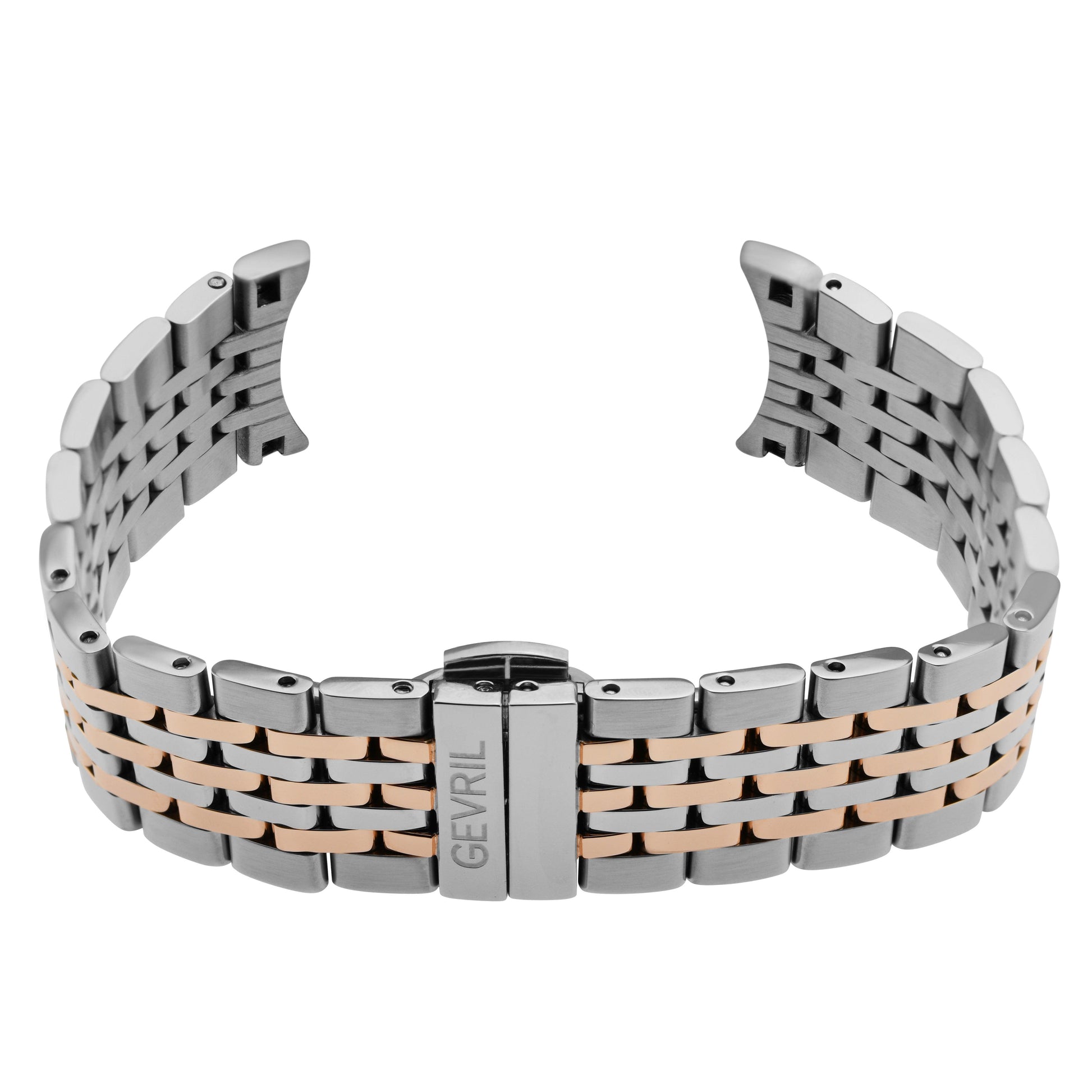 Gevril-Luxury-Swiss-Watches-Gevril Five Points 20MM Metal Bracelet-GEV20.45.M.F
