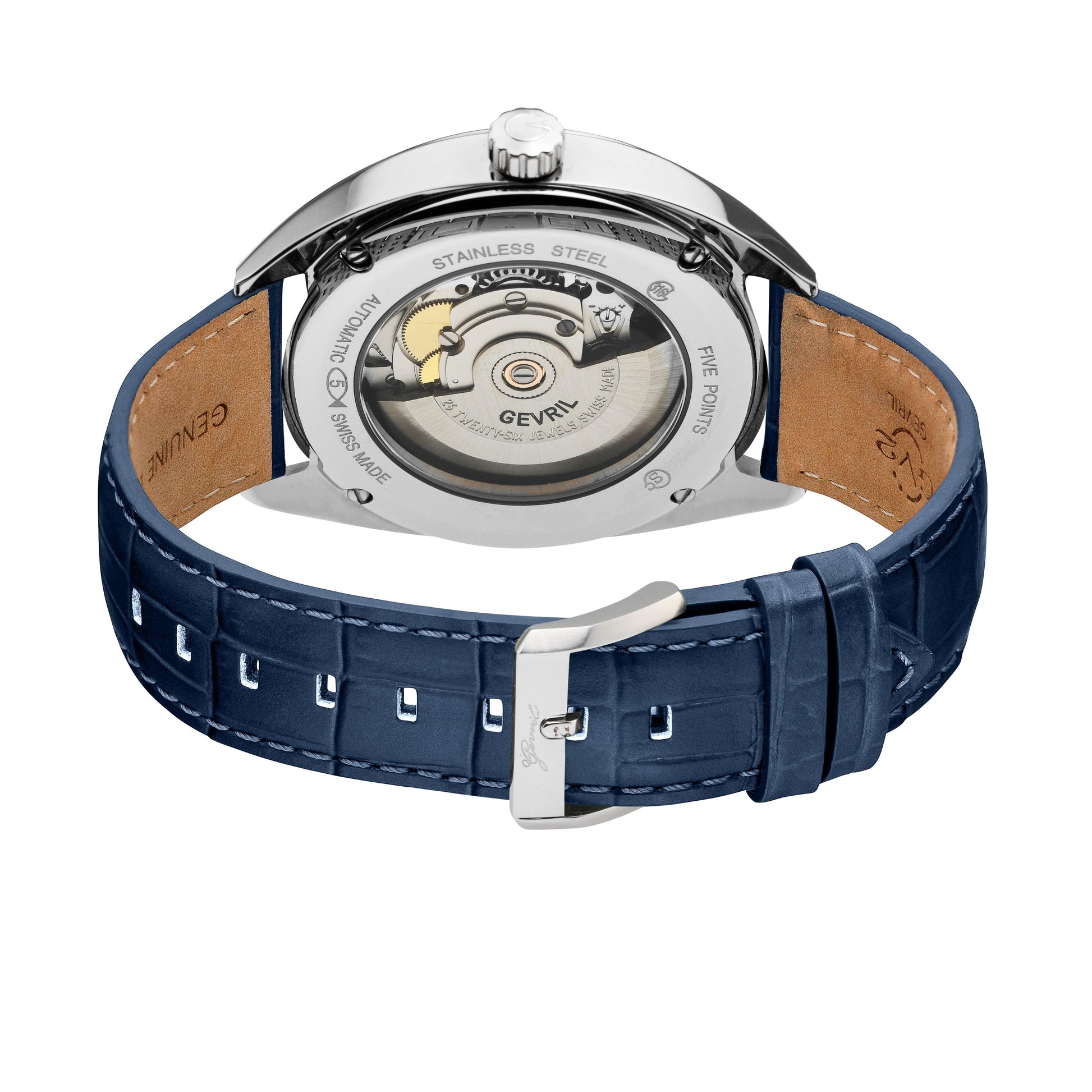 Gevril-Luxury-Swiss-Watches-Gevril Five Points - Automatic-