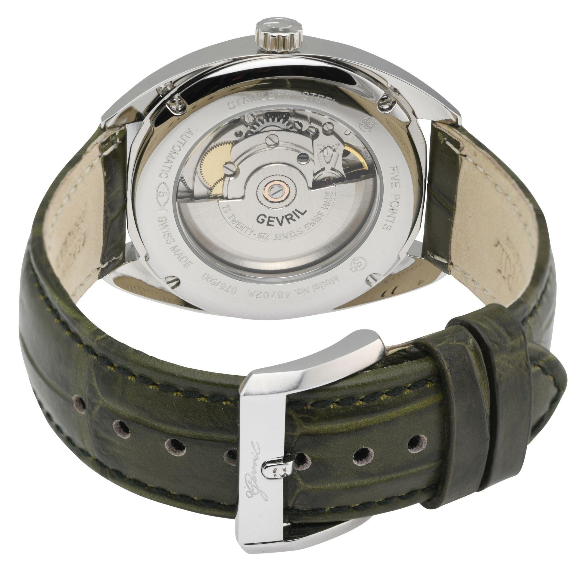 Gevril-Luxury-Swiss-Watches-Gevril Five Points - Automatic-