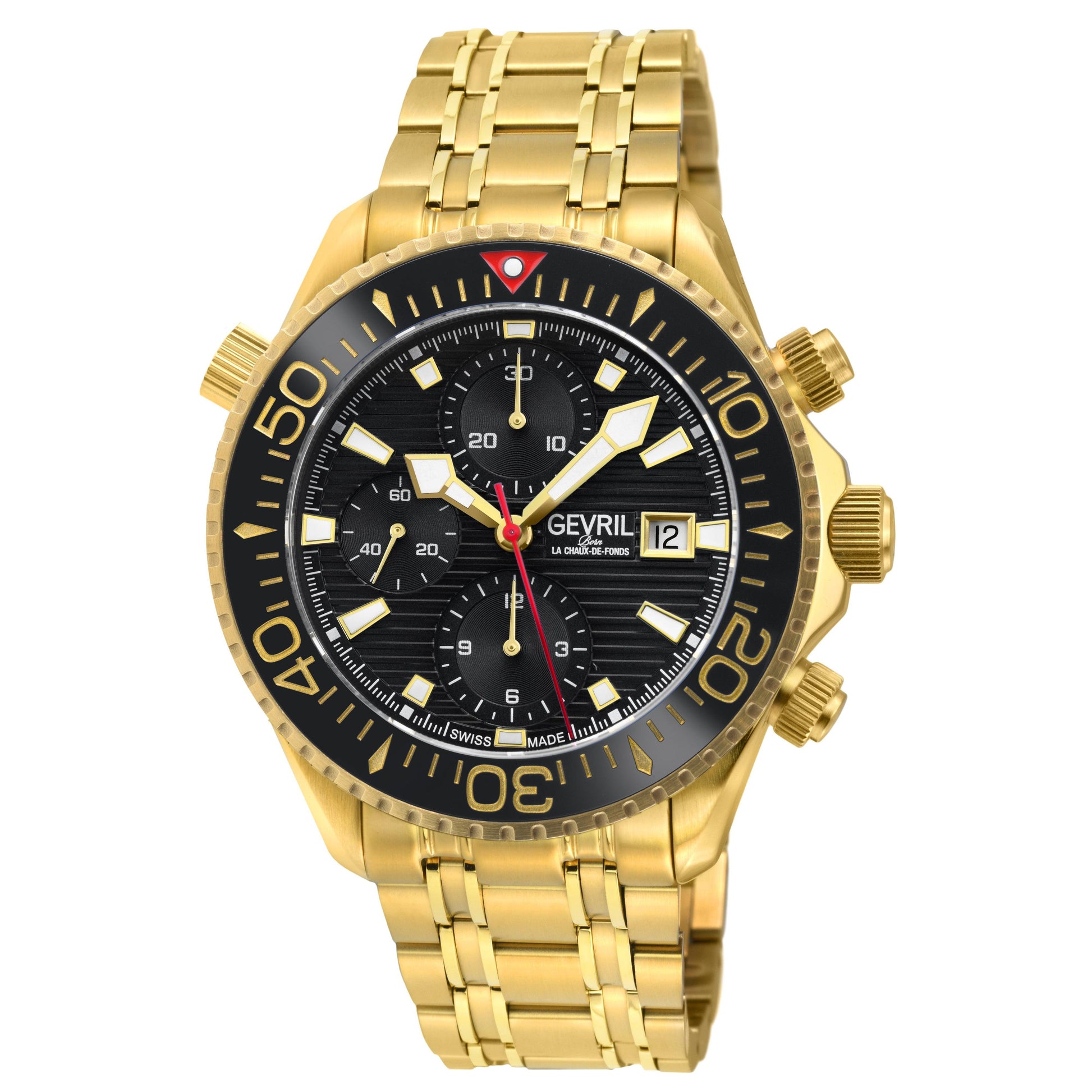 Gevril Hudson Yards Chronograph Diver - Main Image