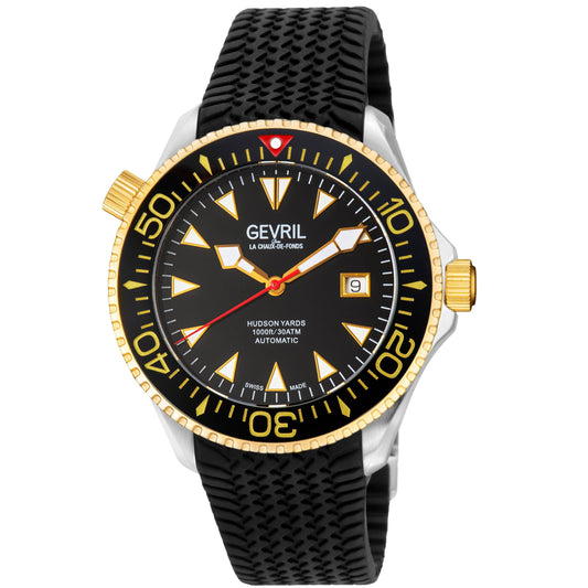 Gevril-Luxury-Swiss-Watches-Gevril Hudson Yards - Rubber-