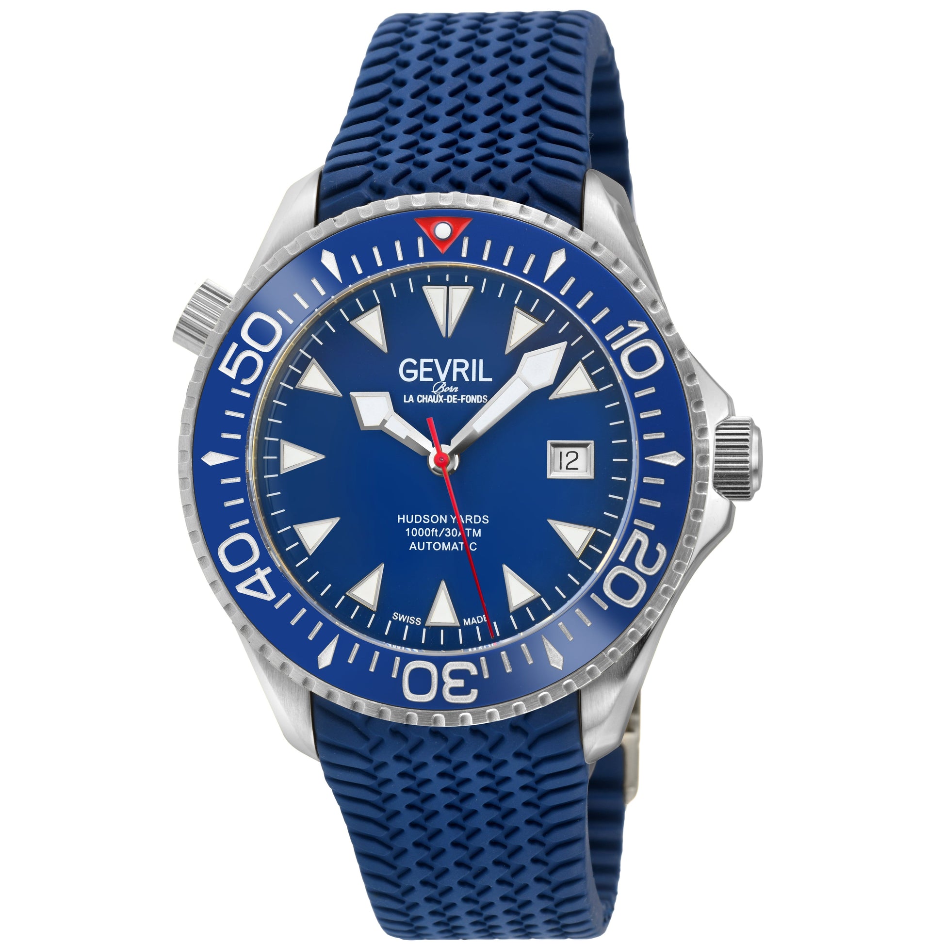 Gevril-Luxury-Swiss-Watches-Gevril Hudson Yards - Rubber-