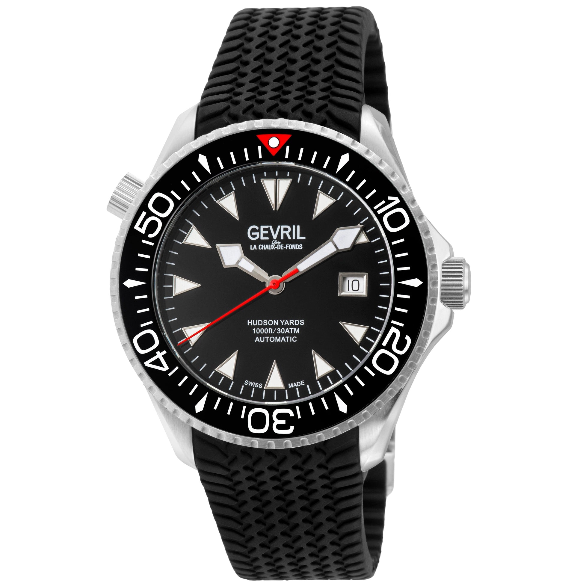 Gevril-Luxury-Swiss-Watches-Gevril Hudson Yards - Rubber-