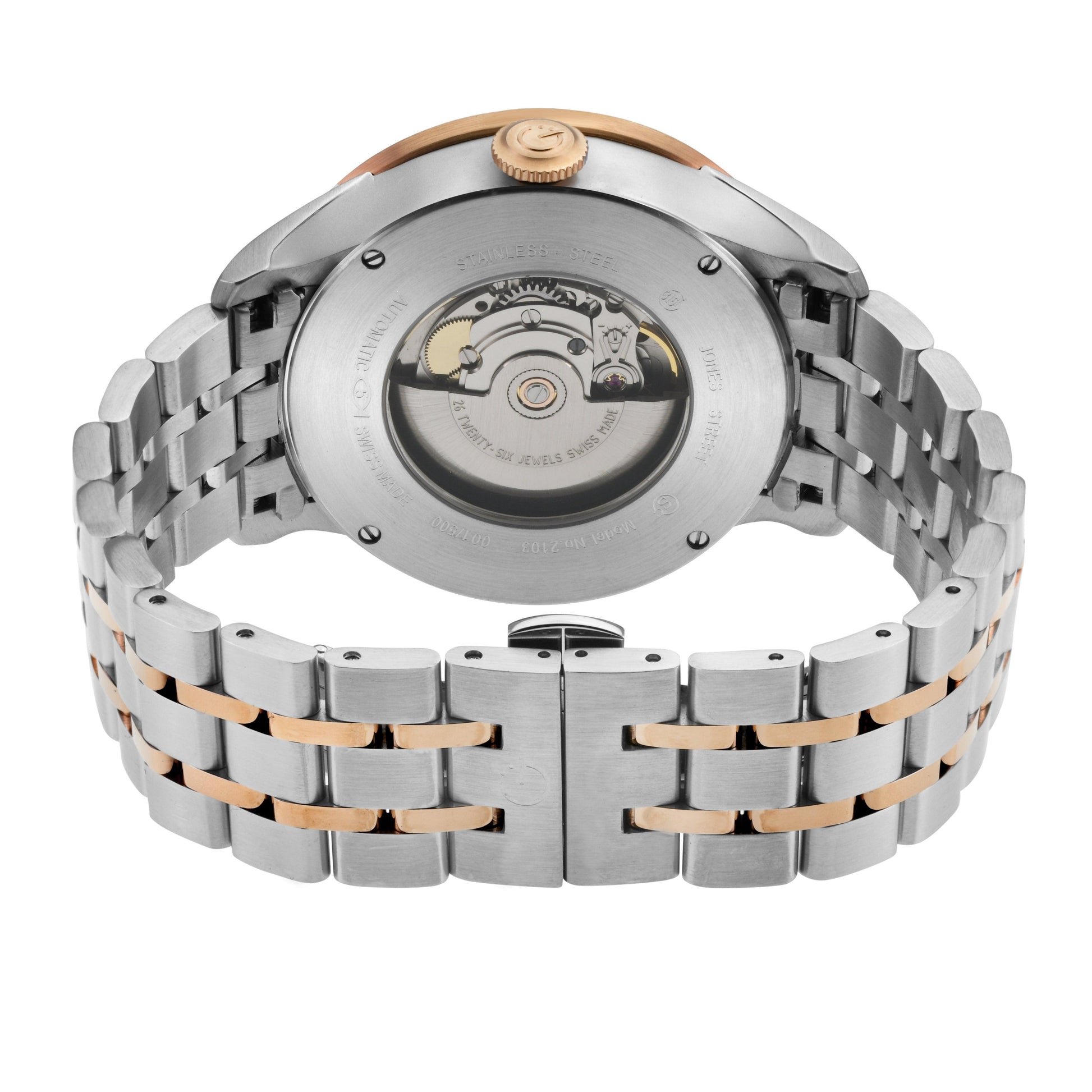 Gevril-Luxury-Swiss-Watches-Gevril Jones Street - Single Hand-