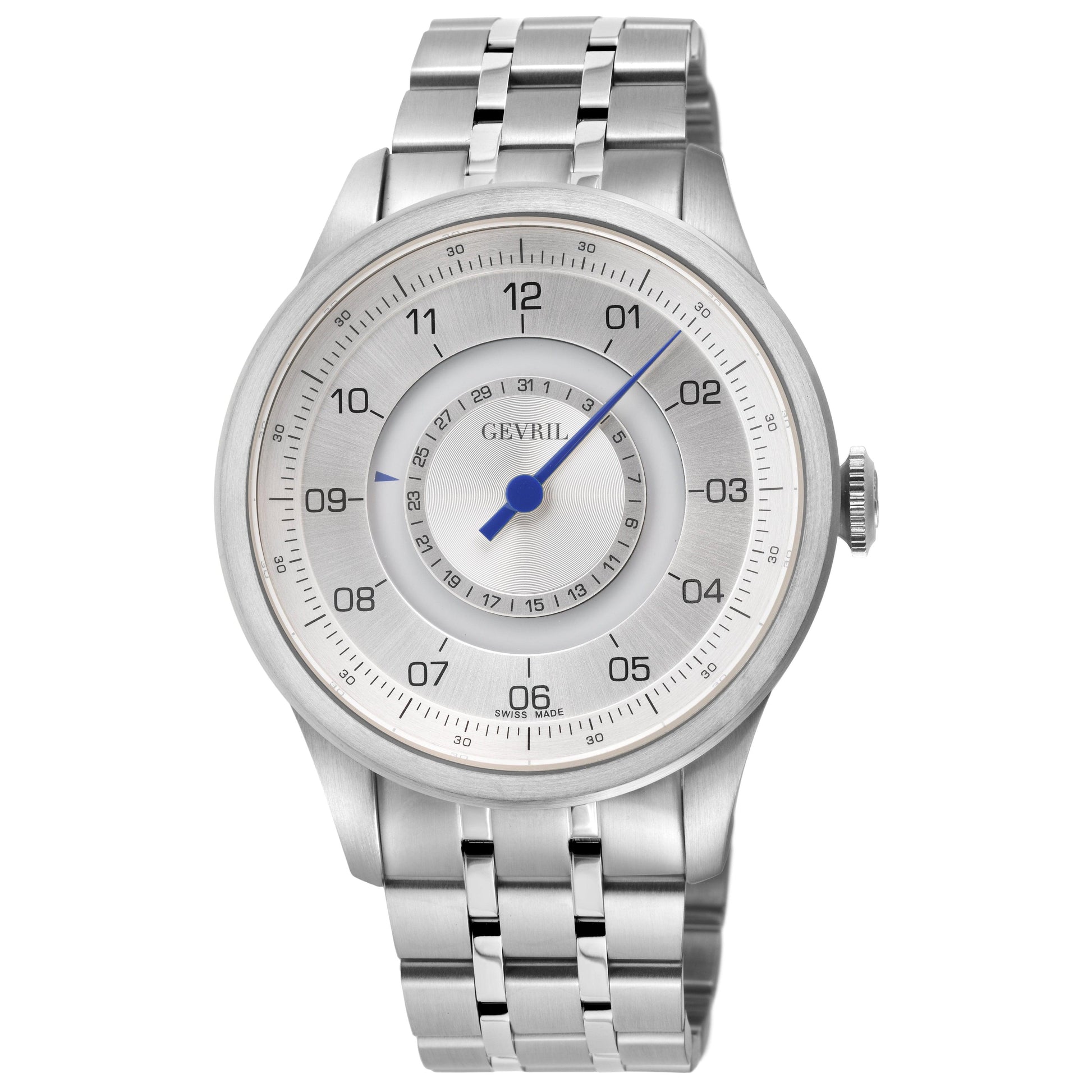 Gevril-Luxury-Swiss-Watches-Gevril Jones Street - Single Hand-