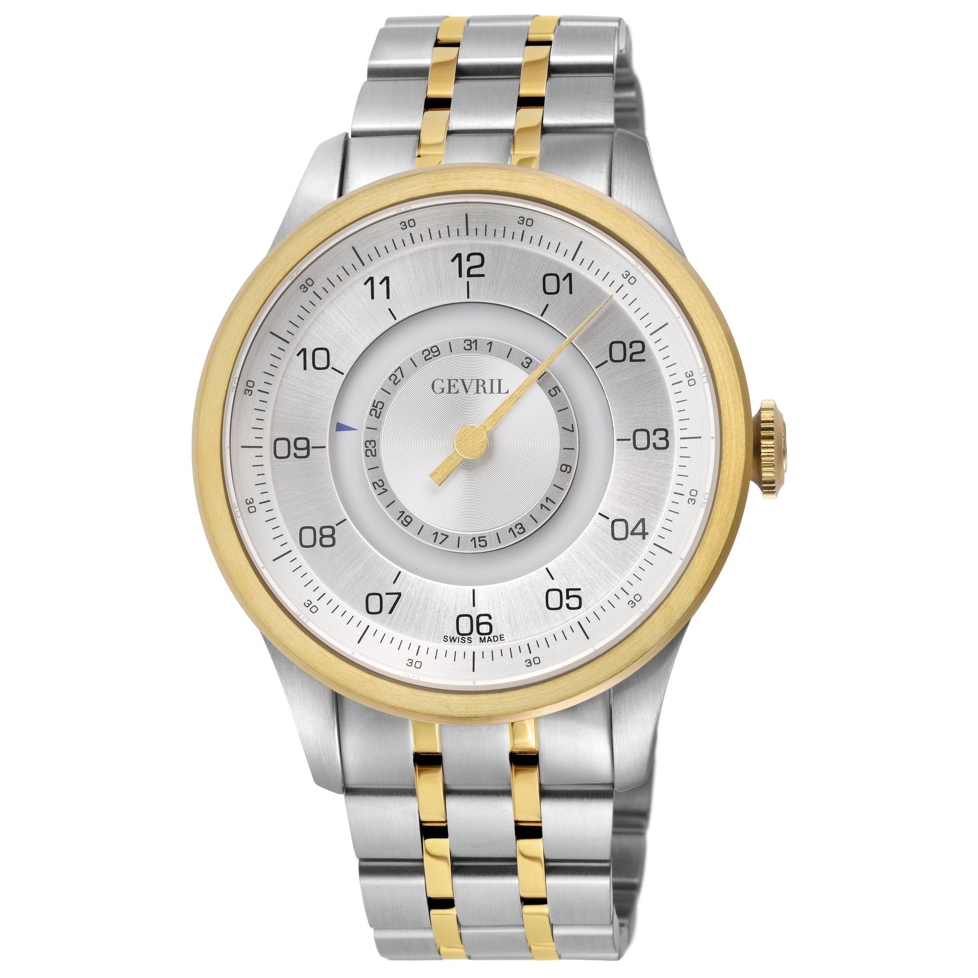 Gevril-Luxury-Swiss-Watches-Gevril Jones Street - Single Hand-