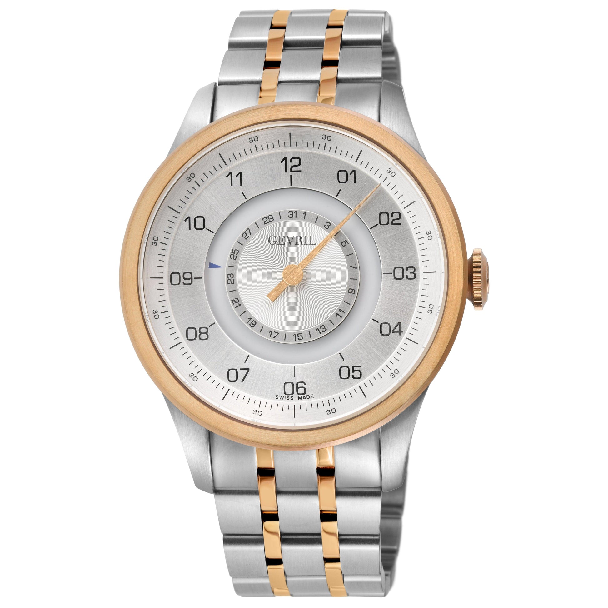 Gevril-Luxury-Swiss-Watches-Gevril Jones Street - Single Hand-