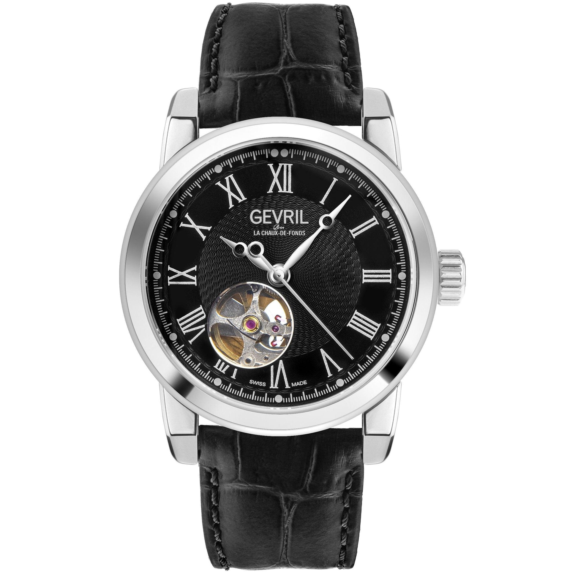 Gevril-Luxury-Swiss-Watches-Gevril Madison Open Heart-
