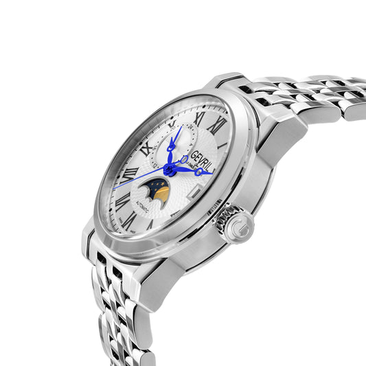 Gevril-Luxury-Swiss-Watches-Gevril Madison Swiss Automatic - Moon Phase-