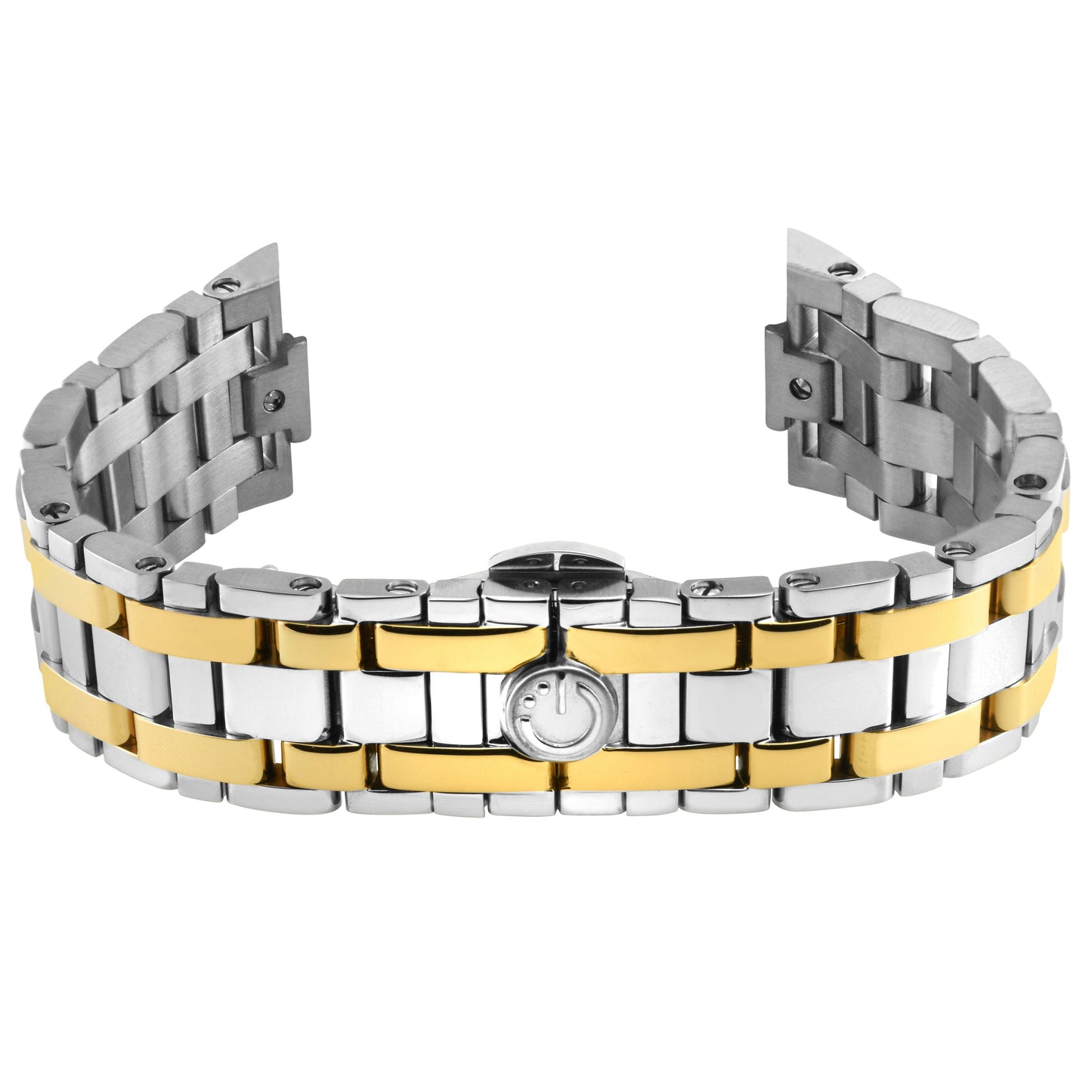 Gevril-Luxury-Swiss-Watches-Gevril Mezzo 20MM Metal Bracelet-GEV20.44.M.M