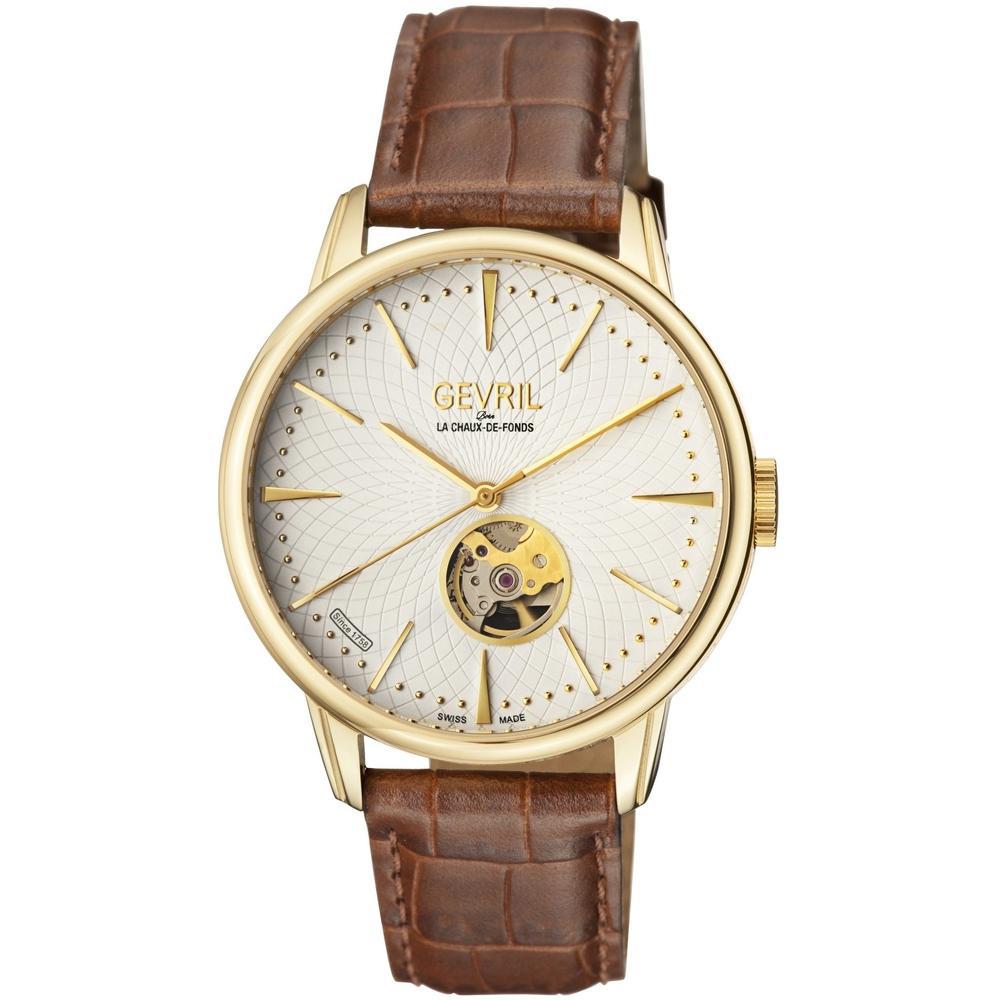 Gevril-Luxury-Swiss-Watches-Gevril Mulberry Open Heart-