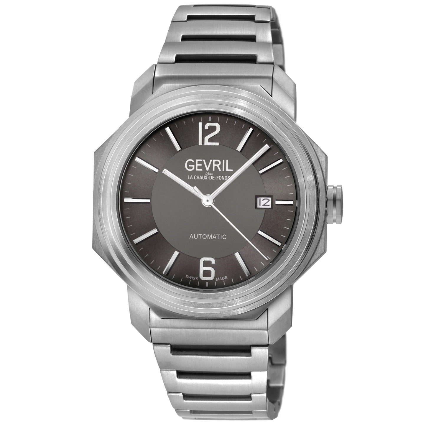 Gevril-Luxury-Swiss-Watches-Gevril Roosevelt - Titanium-46531B