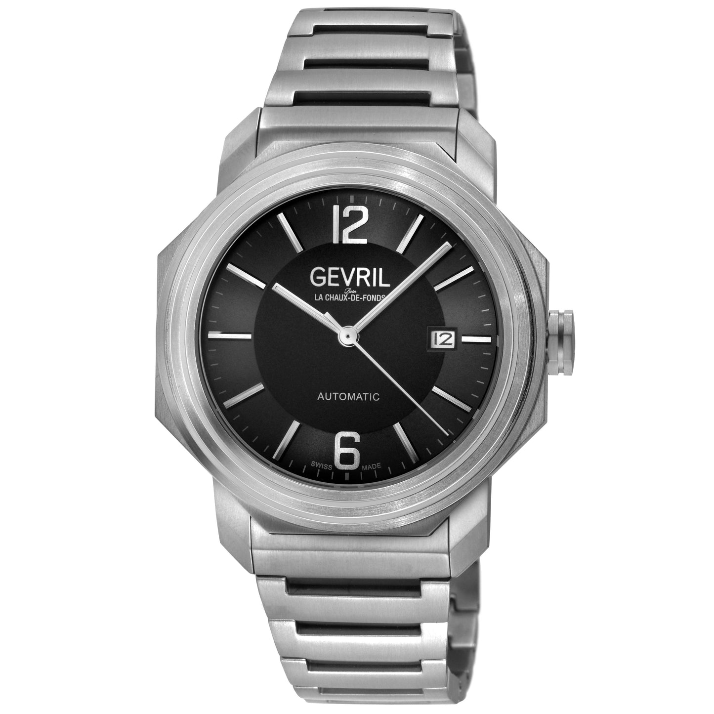 Gevril-Luxury-Swiss-Watches-Gevril Roosevelt - Titanium-46532B