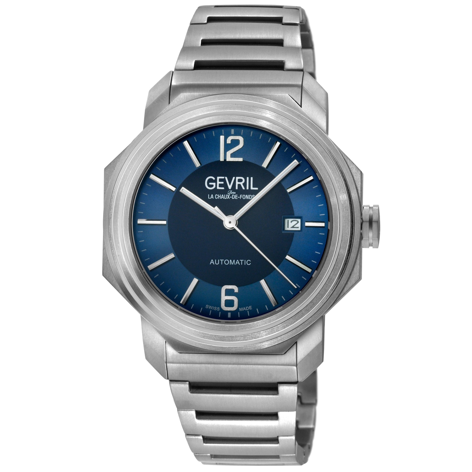 Gevril-Luxury-Swiss-Watches-Gevril Roosevelt - Titanium-46534B