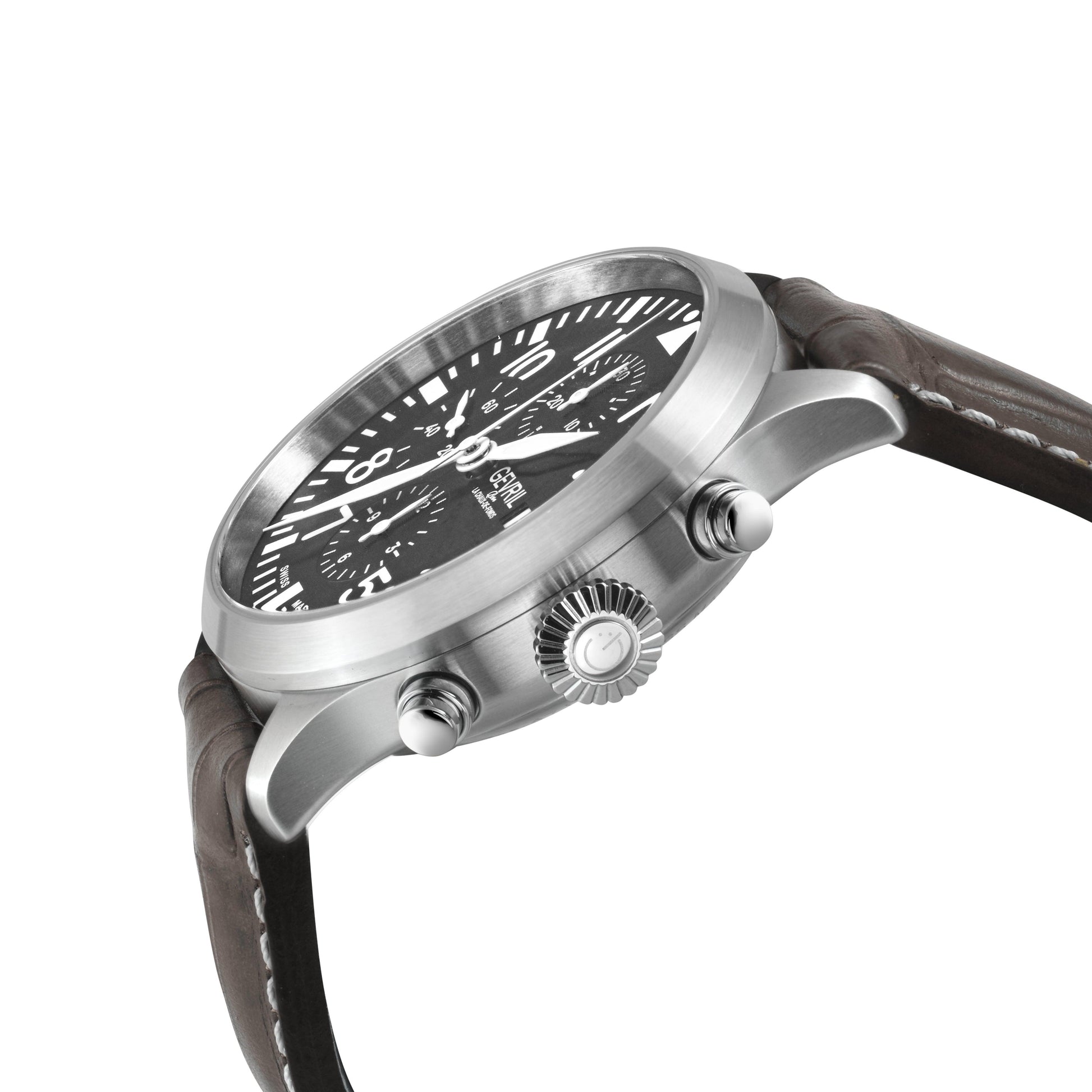 Gevril-Luxury-Swiss-Watches-Gevril Vaughn Chronograph - Pilot-47102-1