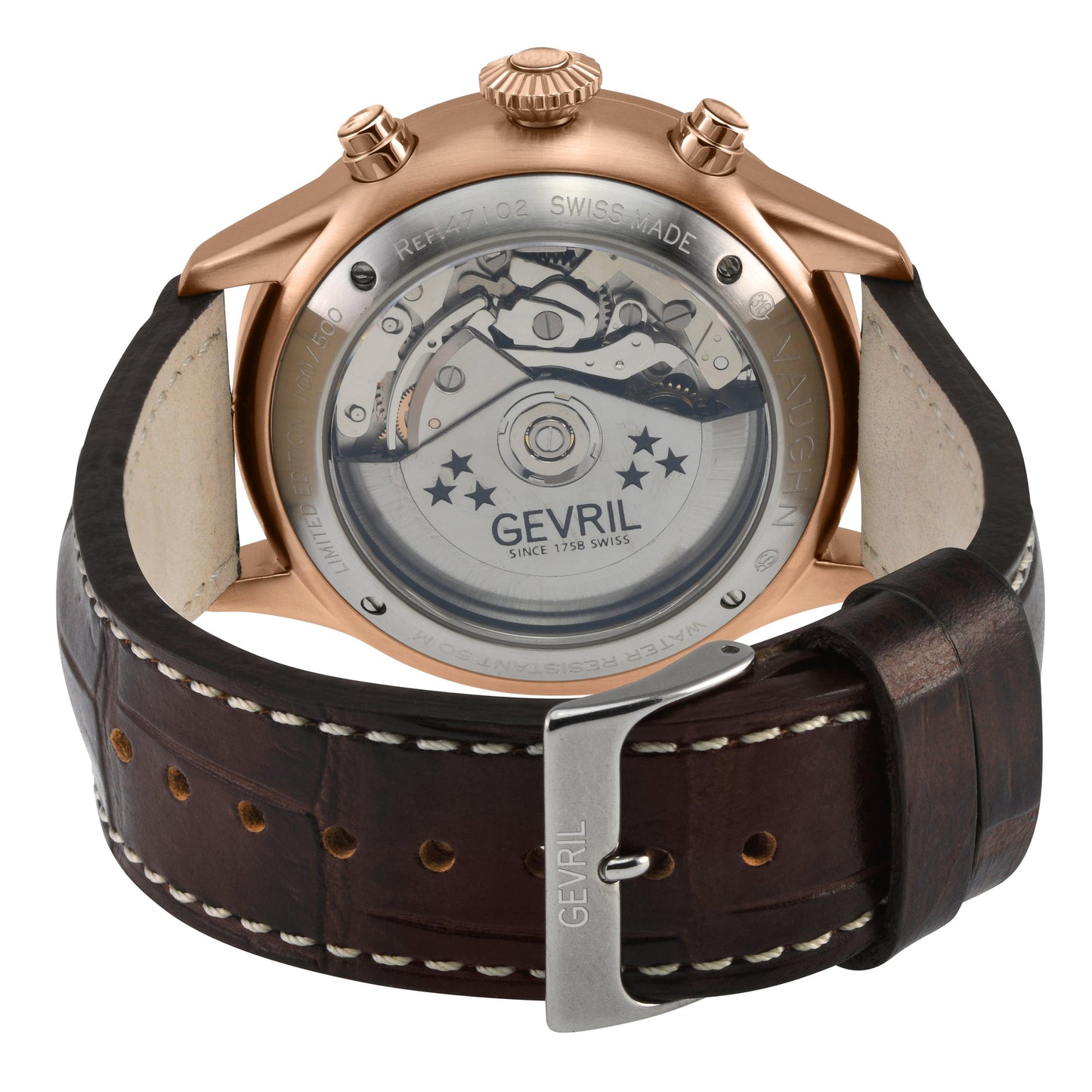 Gevril-Luxury-Swiss-Watches-Gevril Vaughn Chronograph - Pilot-47103-1
