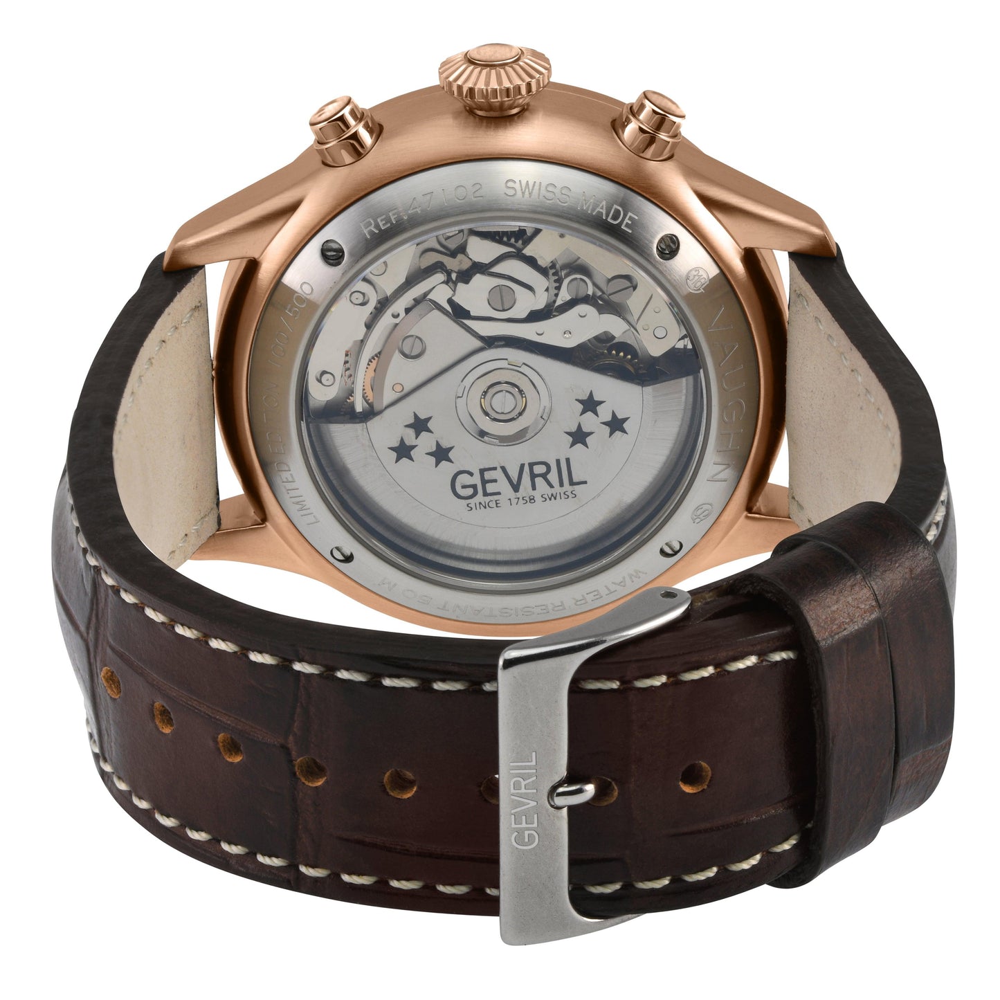 Gevril-Luxury-Swiss-Watches-Gevril Vaughn Chronograph - Pilot-