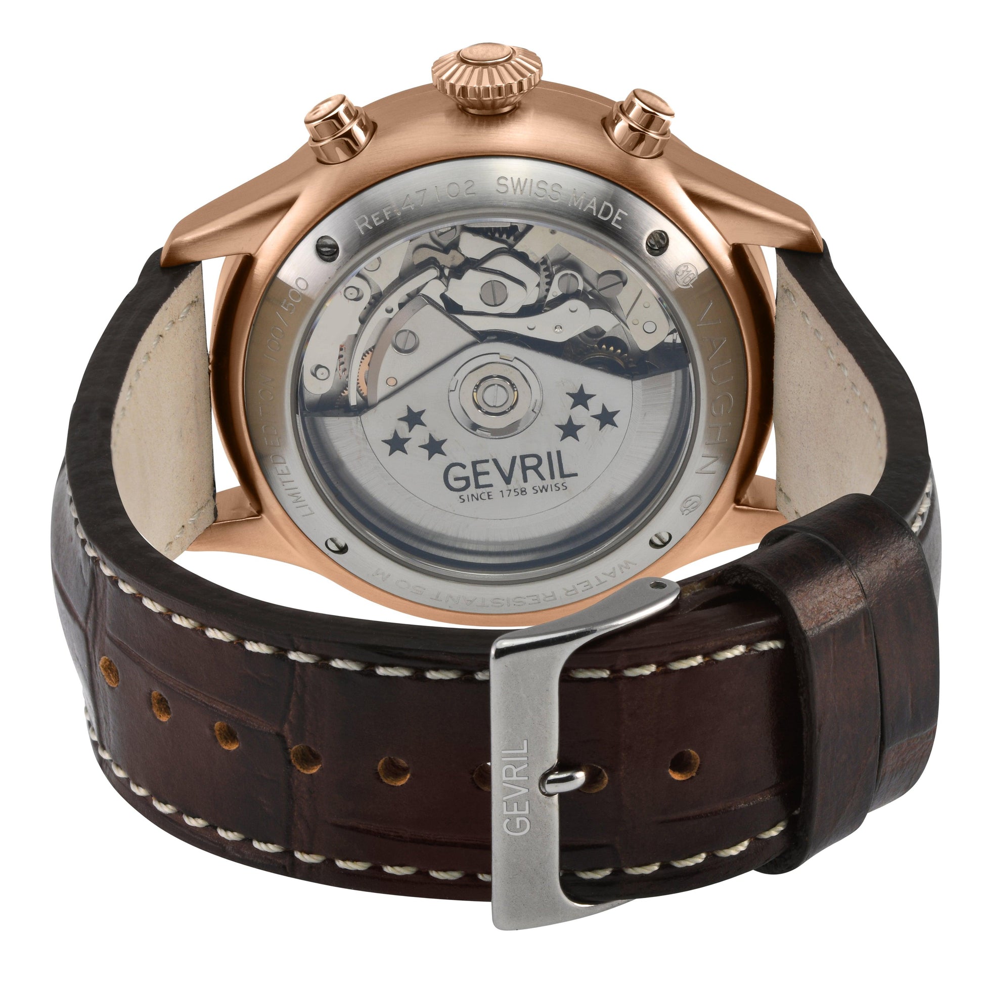 Gevril-Luxury-Swiss-Watches-Gevril Vaughn Chronograph - Pilot-